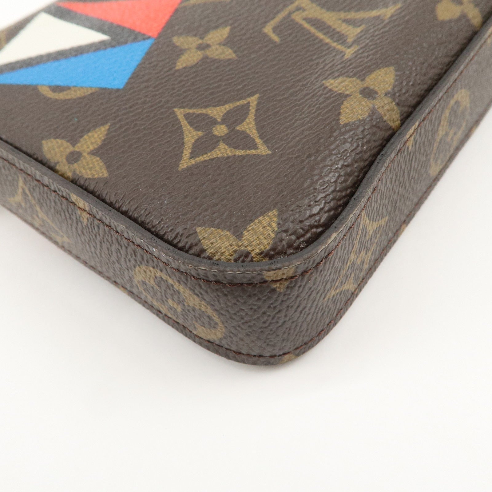 Louis Vuitton Monogram Pochette Félicie My World Tour Brown M62145 Used