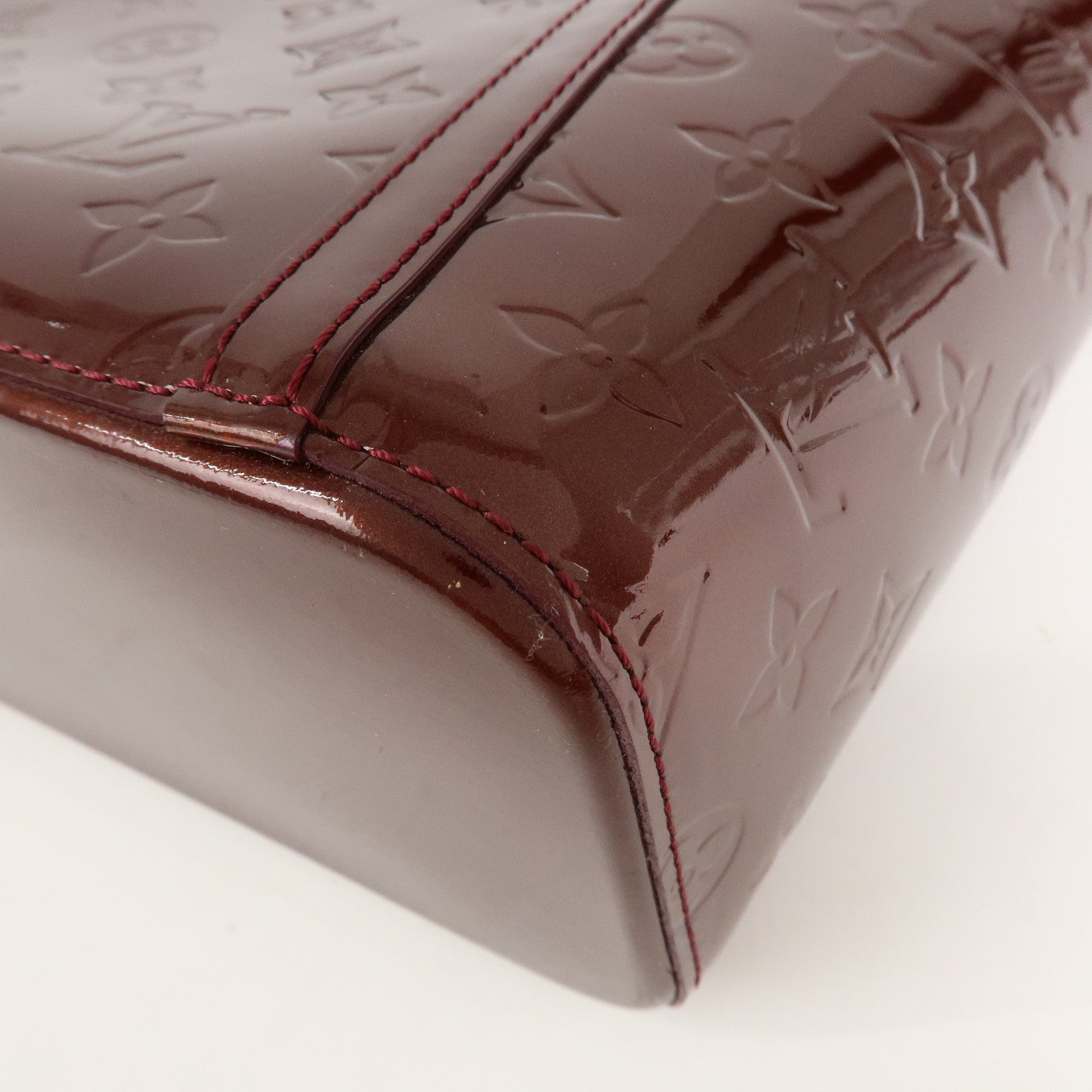 Louis Vuitton Monogram Vernis Avalon MM Tote Bag Amarante M91567