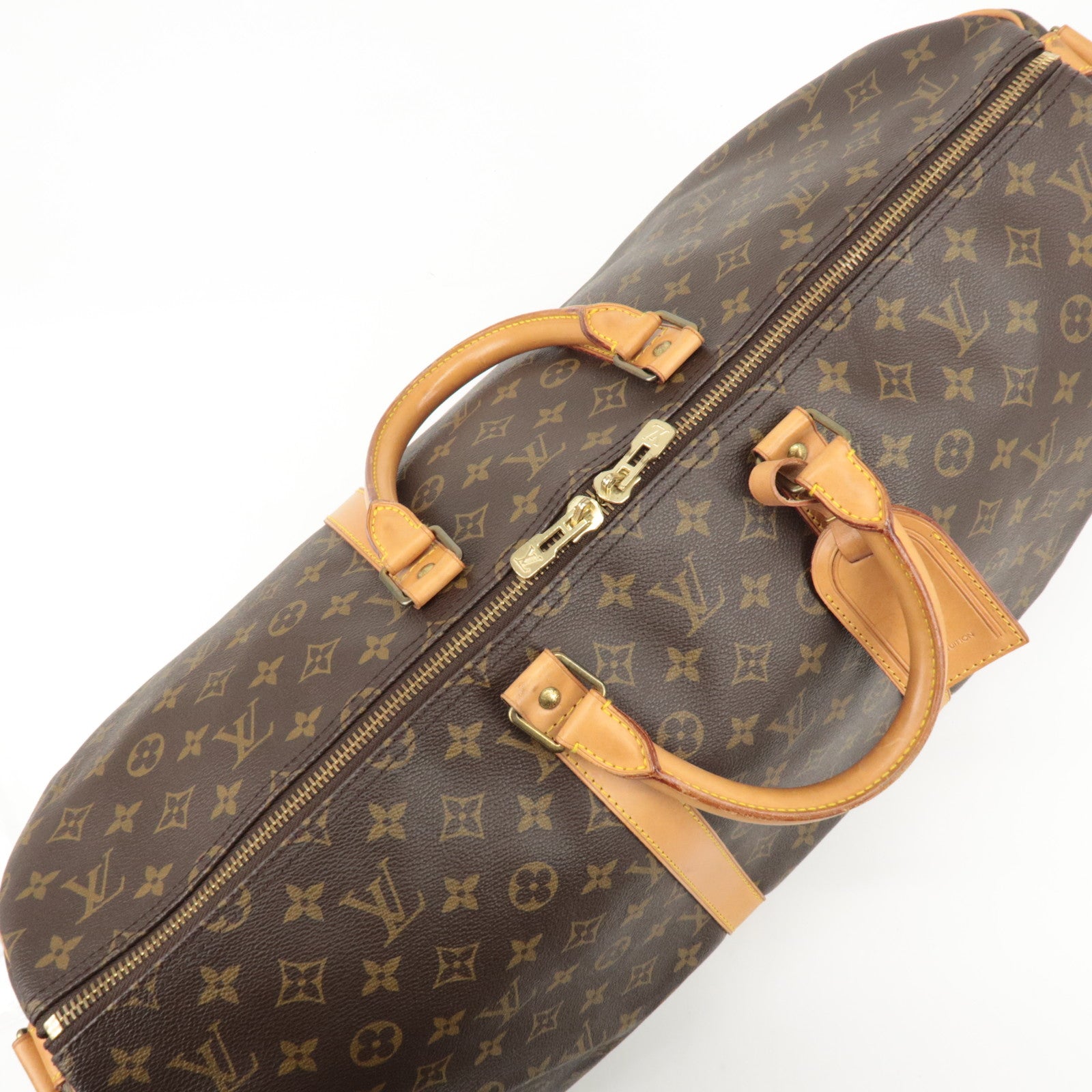Louis Vuitton Monogram Keep All Bandouliere 55 Boston Bag M41414 Used