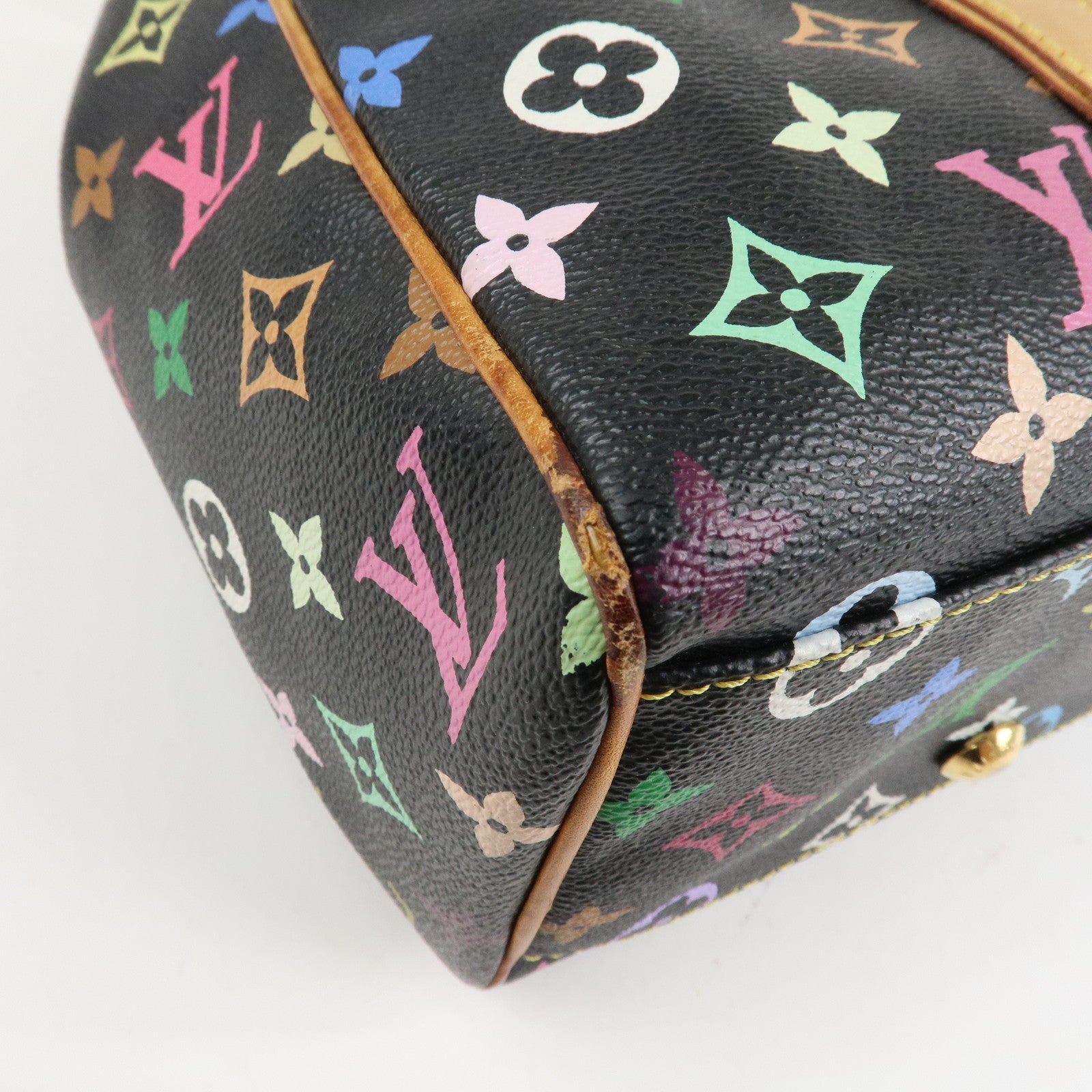 Louis Vuitton Monogram Multicolor Aurelia MM Shoulder Bag M40095 Used