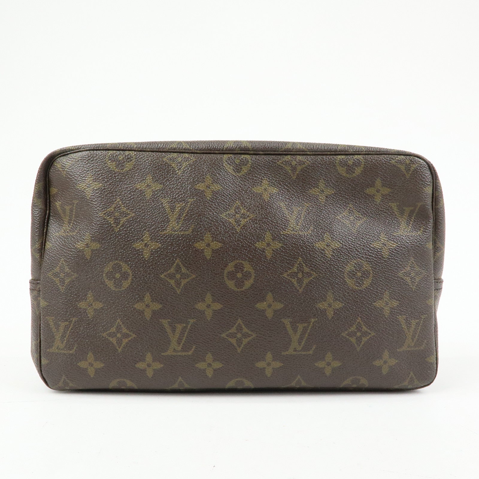 Louis Vuitton Monogram Trousse Toilette 28 Pouch Brown M47522