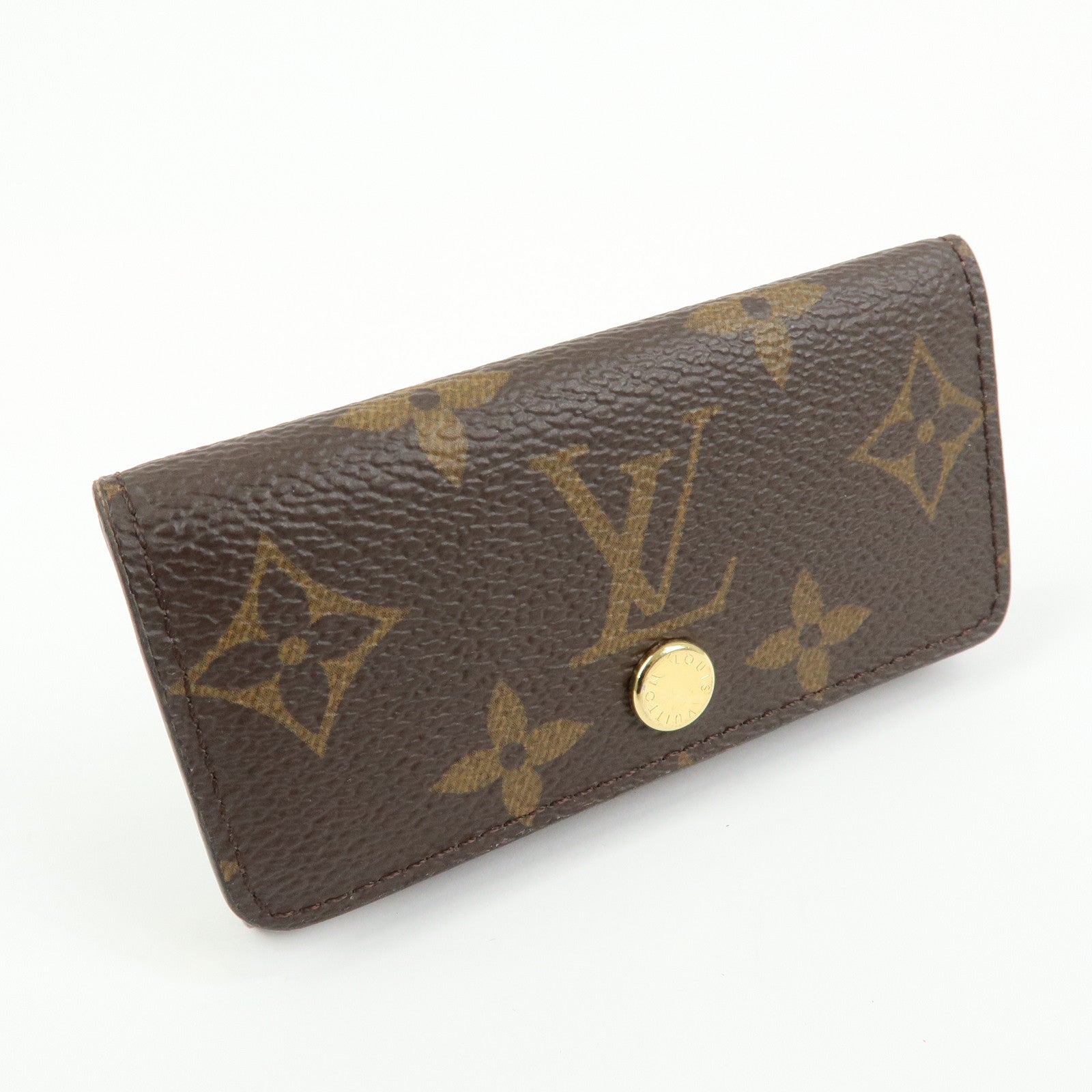 Louis Vuitton Monogram Multicles 4 Key Case Key Holder Brown M69517