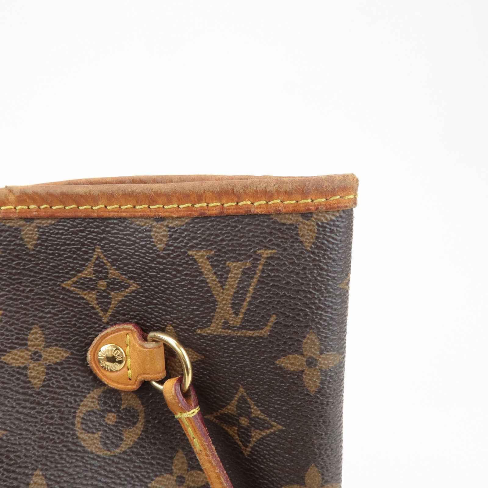 Louis Vuitton Monogram Neverfull MM Tote Bag Fuchisia M40996