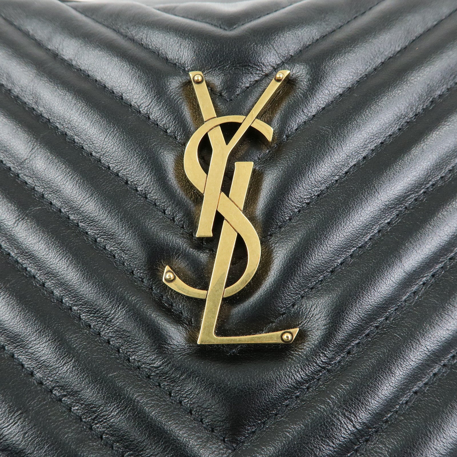 SAINT LAURENT PARIS Cassandra Shoulder Crossbody Bag Black 612544