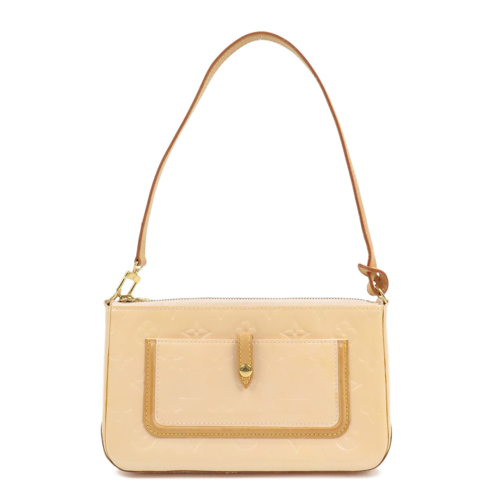 Louis Vuitton Monogram Vernis Mallory Square Hand Bag Pink M91292