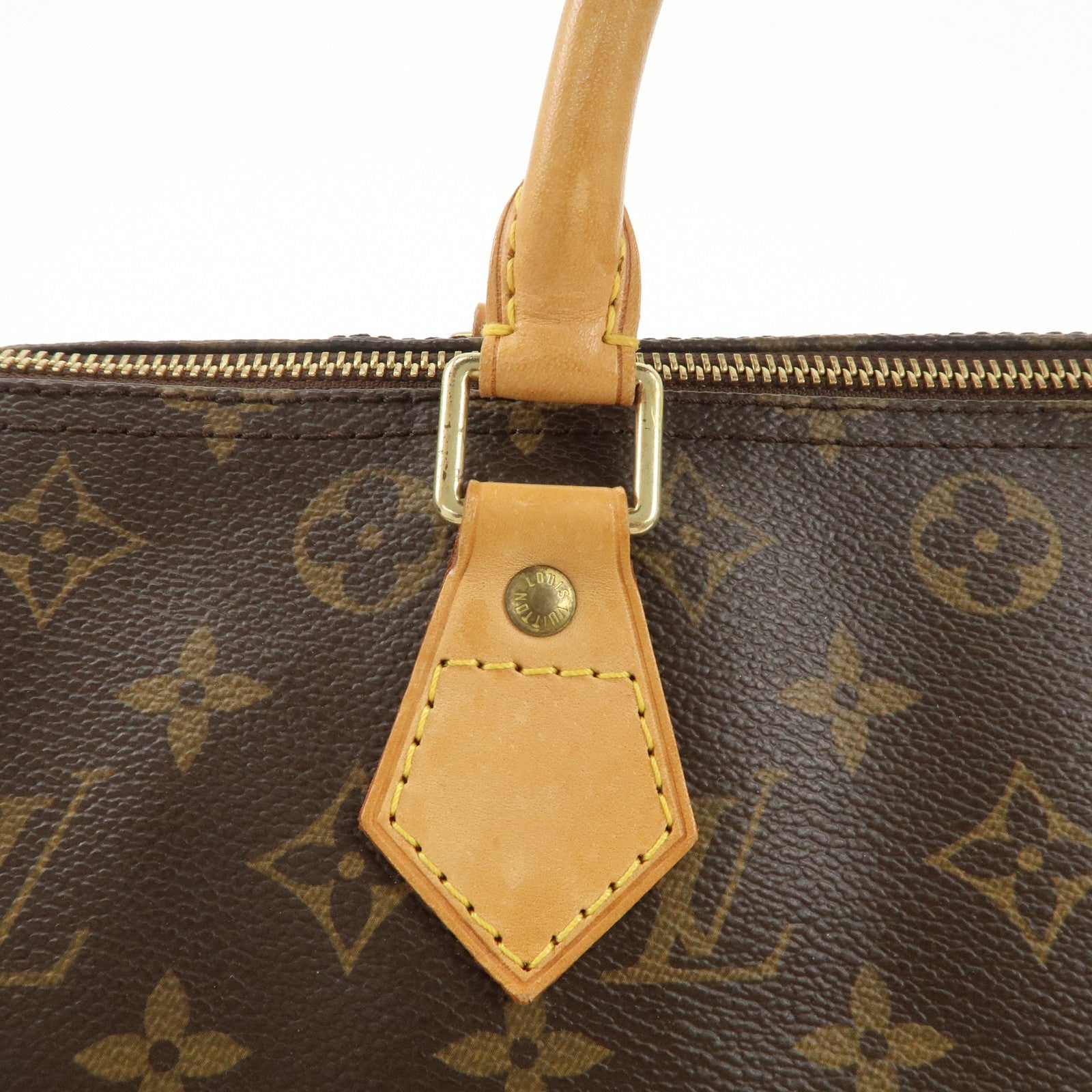 Louis Vuitton Monogram Speedy 30 Hand Bag Boston Bag M41526 Used