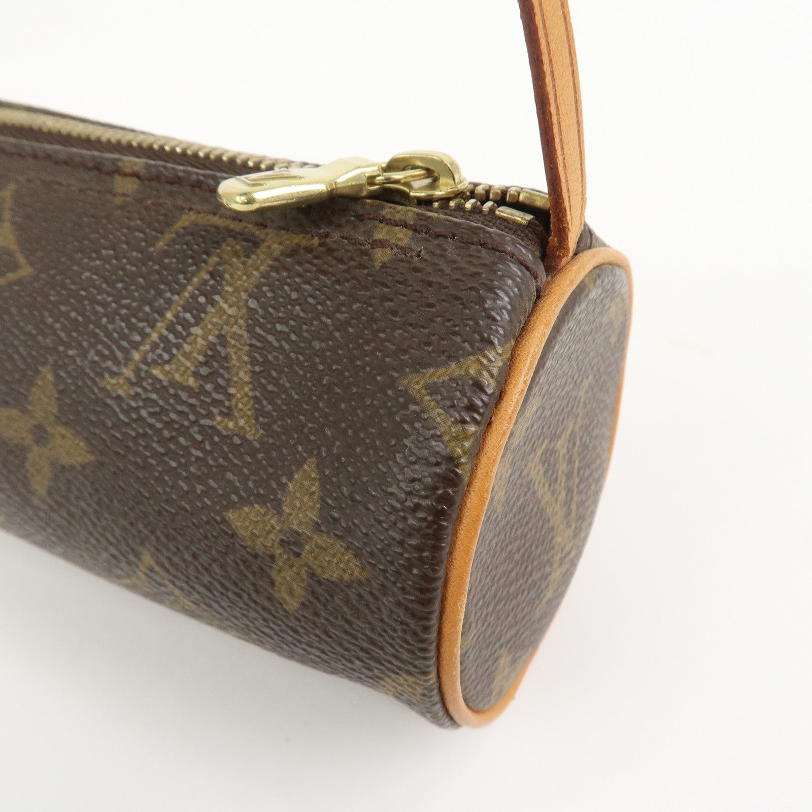 Louis Vuitton Monogram Mini Pouch for Papillon Bag Brown