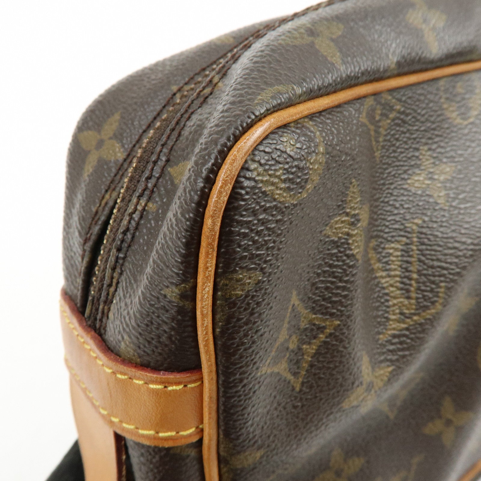 Louis Vuitton Monogram Compiegne 28 Pouch Clutch Bag Brown M51845