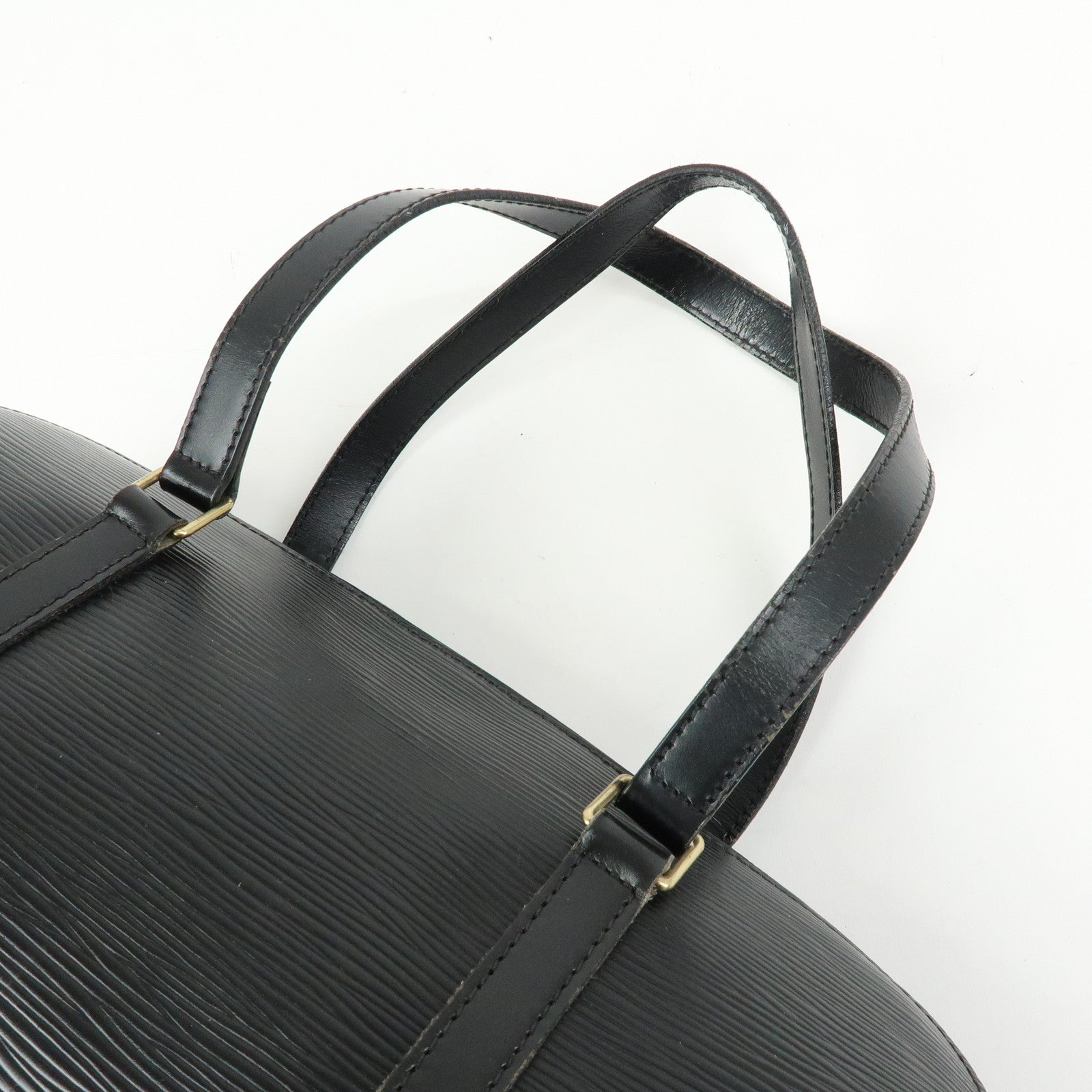 Louis Vuitton Epi Soufflot Shoulder Bag Hand Bag Noir M52222