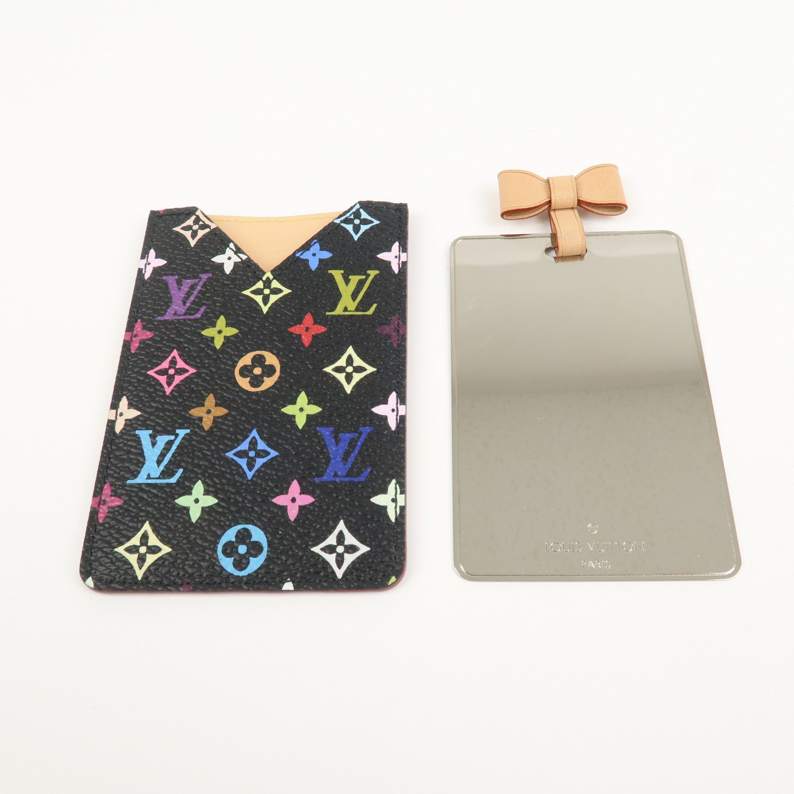 Louis Vuitton Monogram Multicolor Etui Miroir Mirror Noir M92650