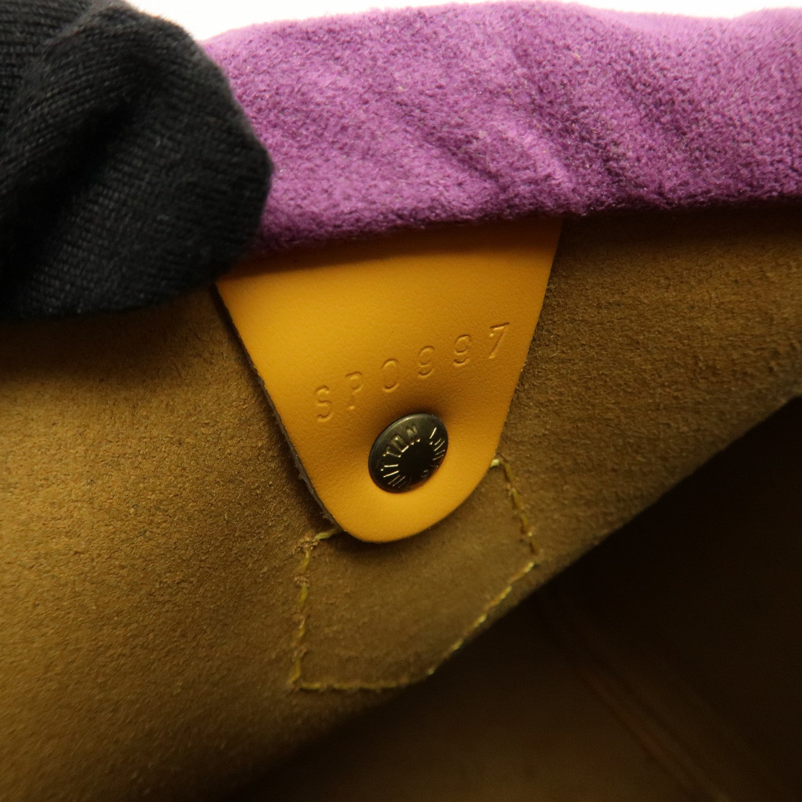 Louis Vuitton Epi Speedy 25 Boston Bag Hand Bag Yellow M43019 Used