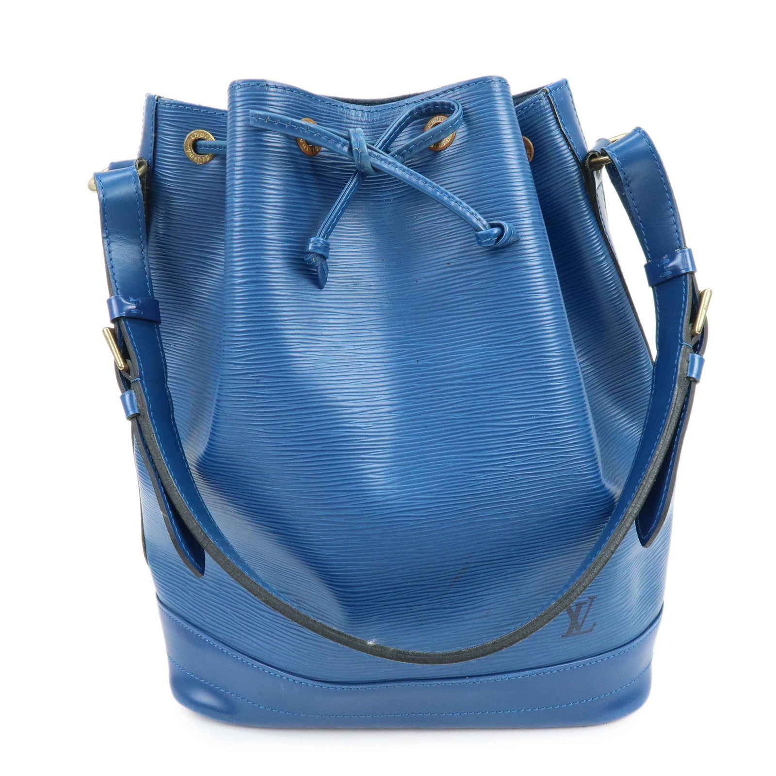 Louis Vuitton Epi Leather Noe Shoulder Bag Toledo Blue M44005