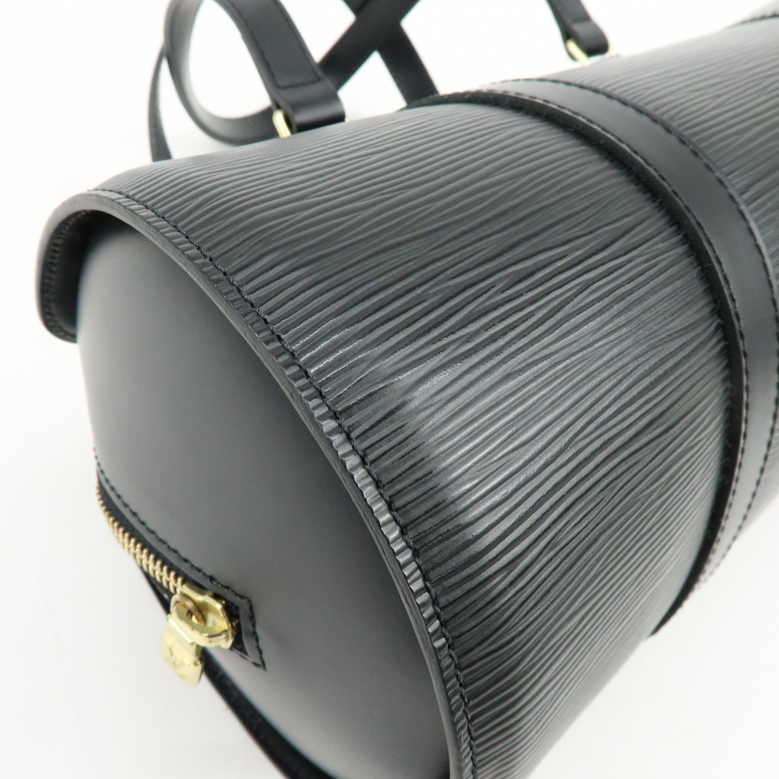Louis Vuitton Epi Soufflot Shoulder Bag Hand Bag Noir M52222