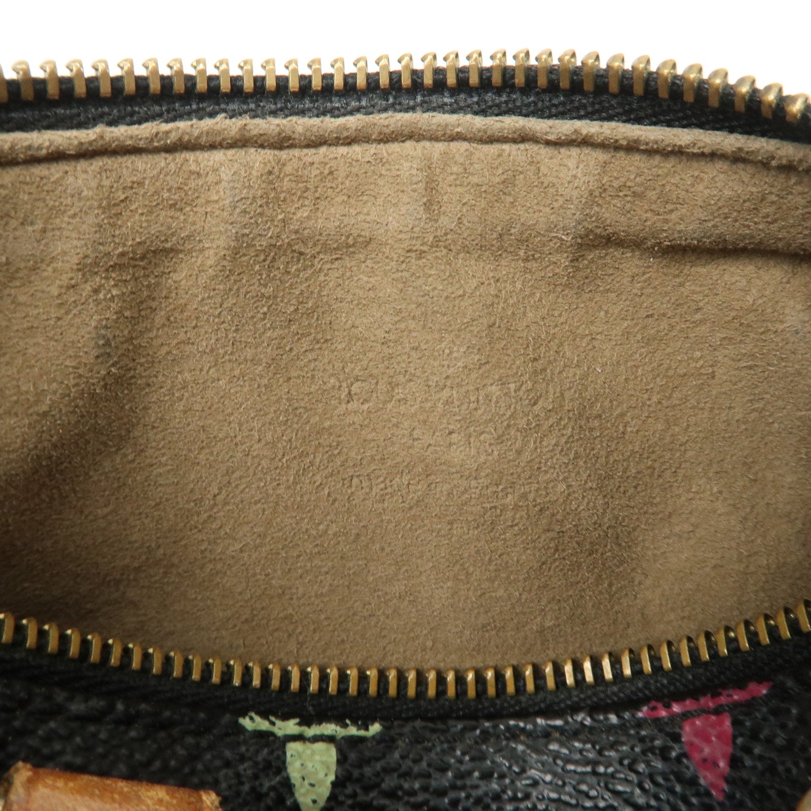 Louis Vuitton Monogram Multi Color Mini Speedy Mini Bag Noir M92644 Used
