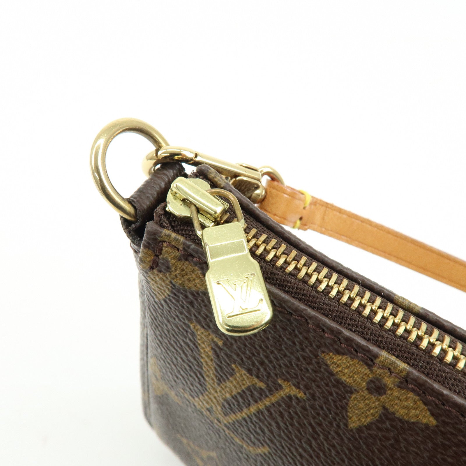 Louis Vuitton Monogram Pochette Accessoires Pouch Hand Bag M51980