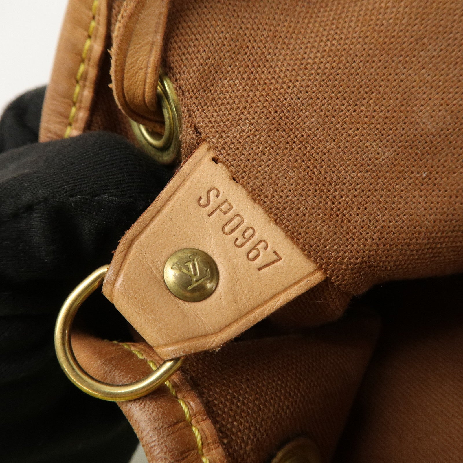 Louis Vuitton Monogram Mini Montsouris Backpack Brown M51137 Used