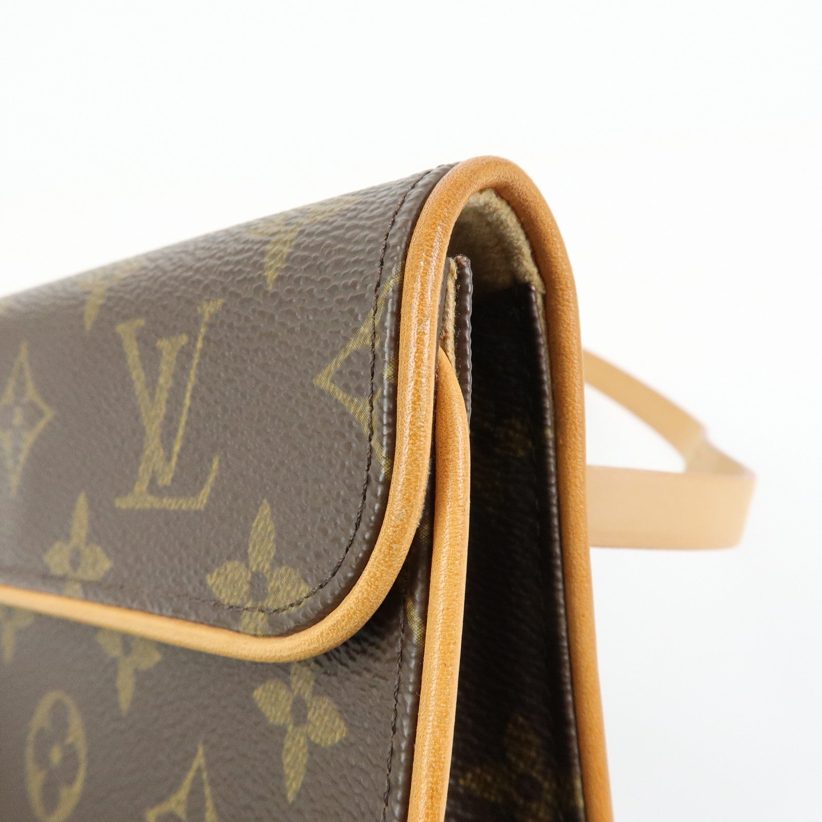 Louis Vuitton Monogram Pochette Florentine Waist Bag Belt M51855