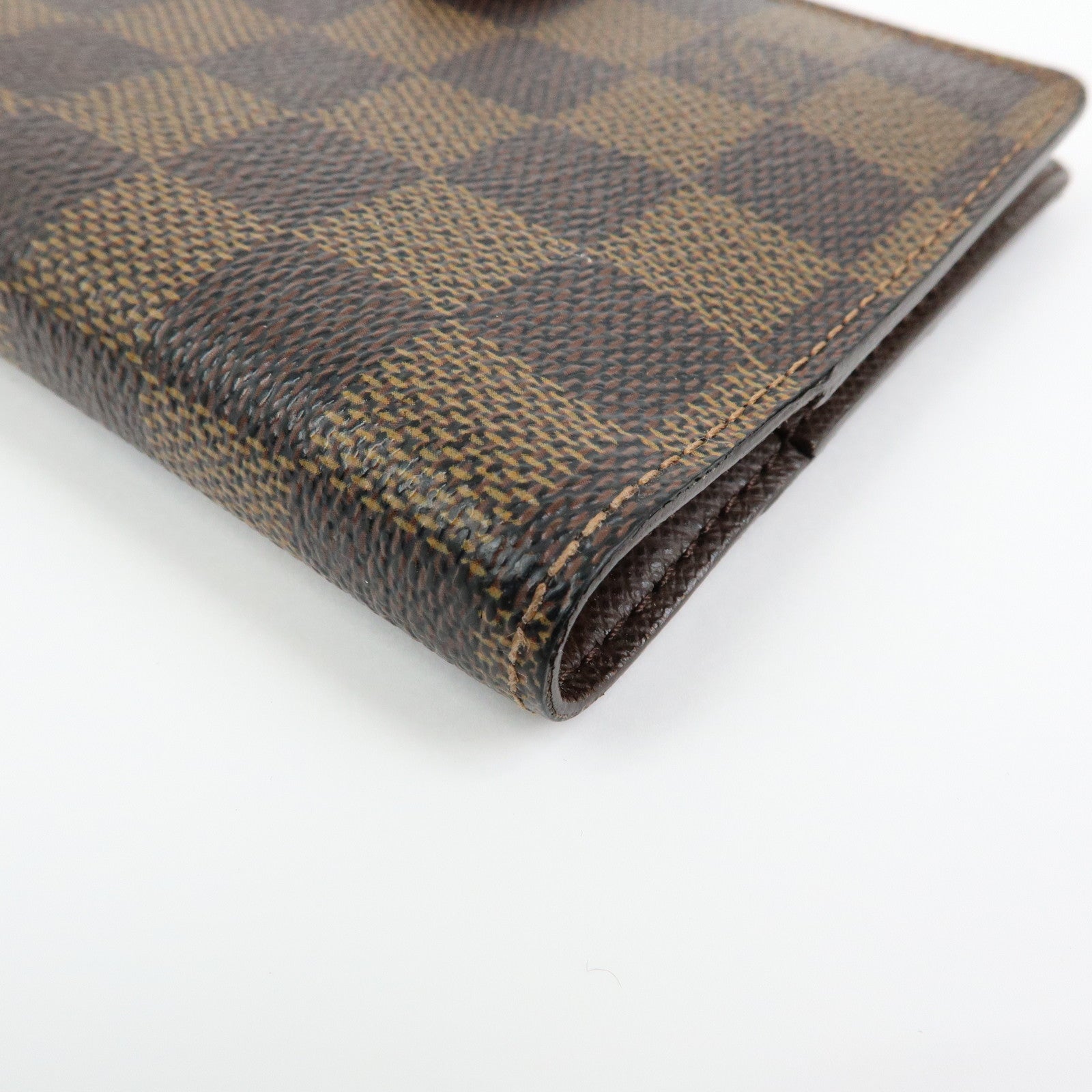 Louis Vuitton Damier Agenda PM Planner Cover Brown R20700