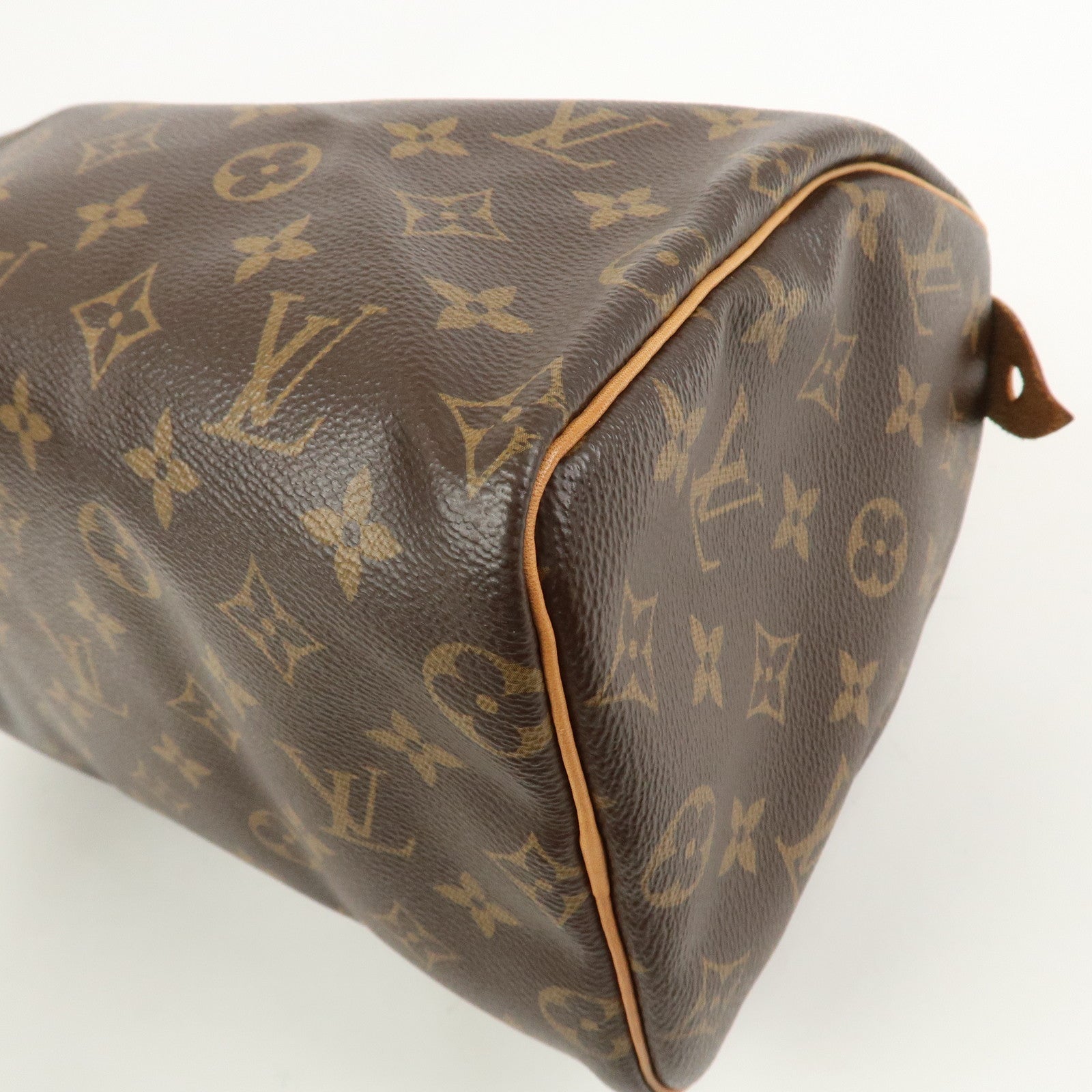 Louis Vuitton Monogram Speedy 25 Boston Bag Hand Bag Brown M41528
