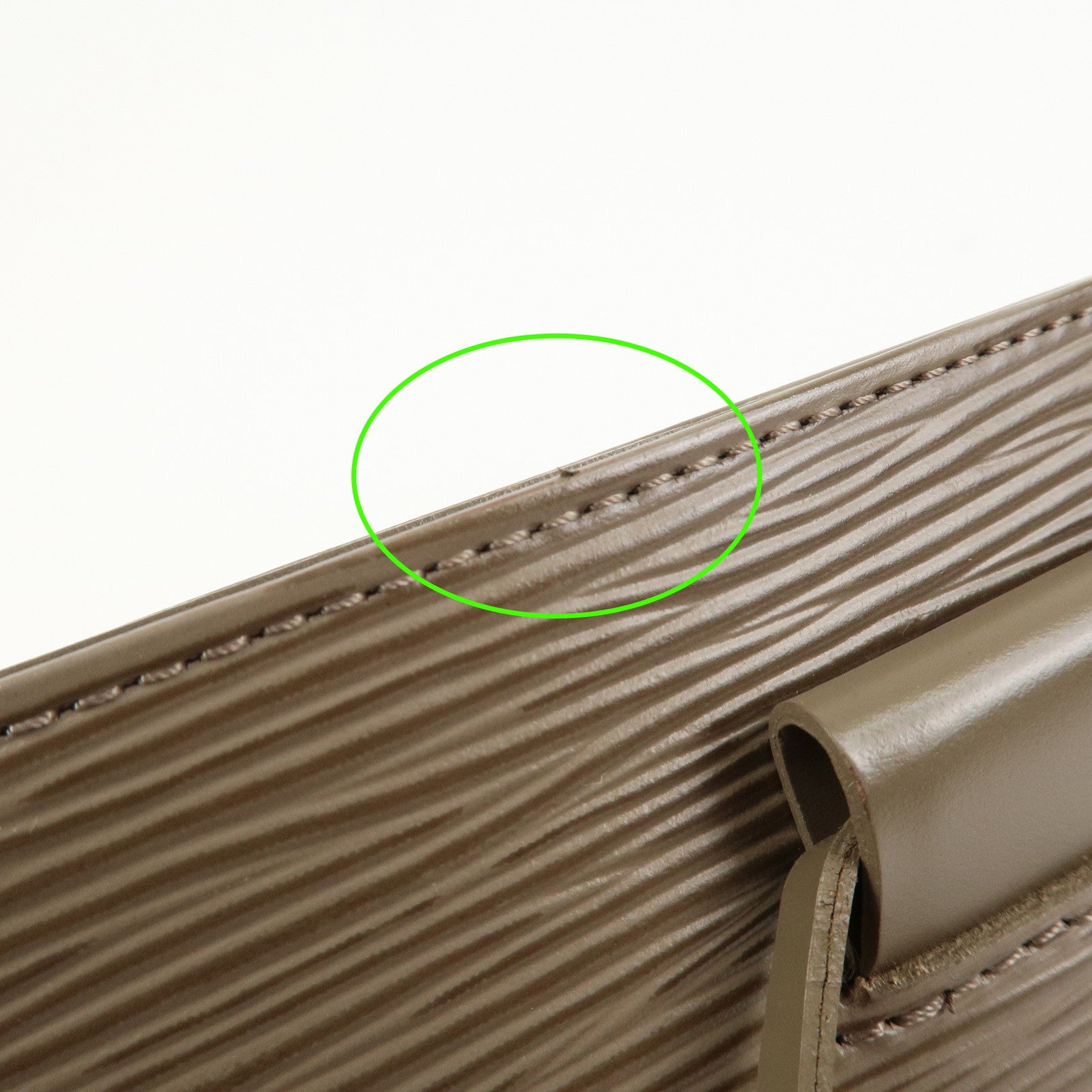 Louis Vuitton Epi Leather Saint Tropez Shoulder Bag Pepper M5246C