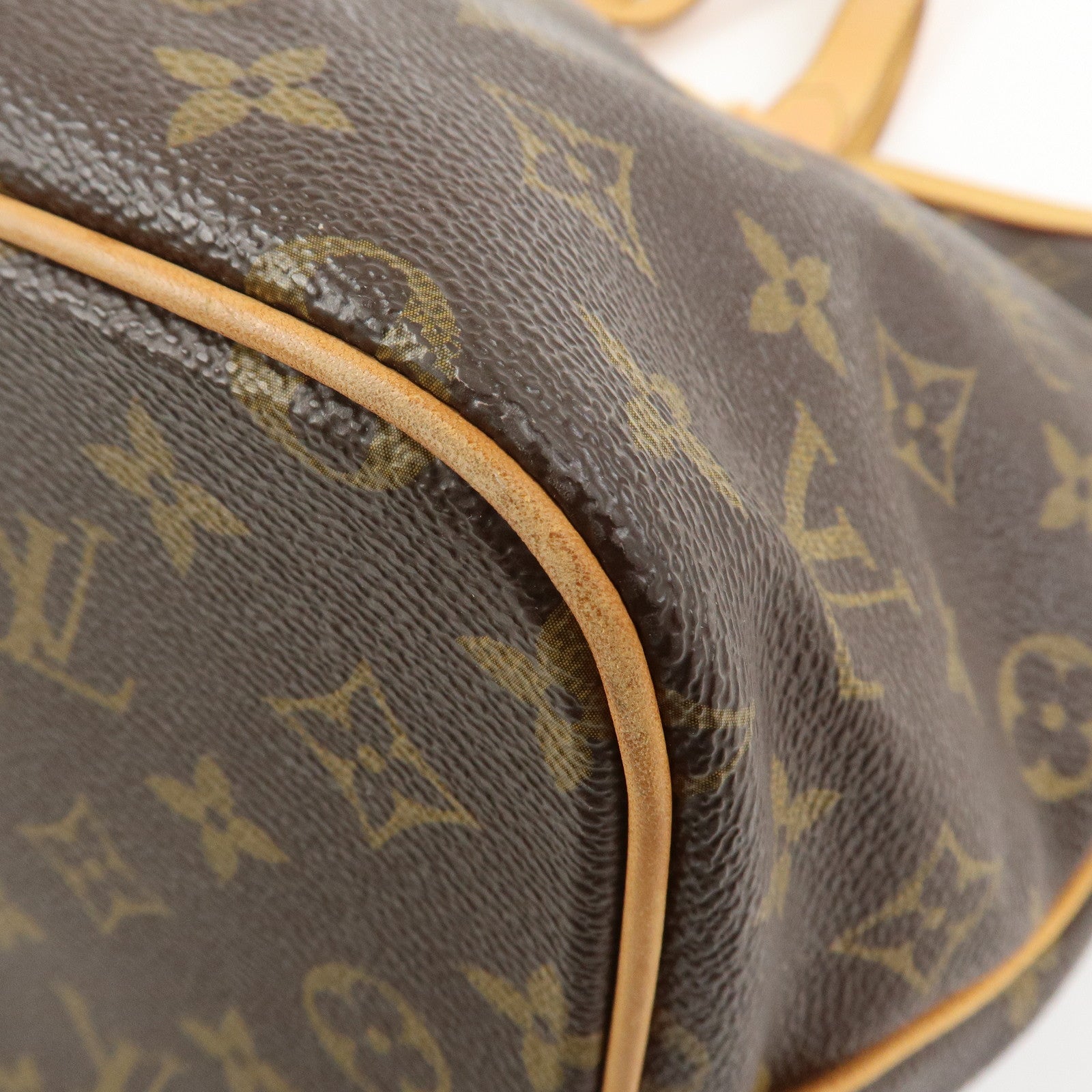 Louis Vuitton Monogram Palermo PM 2Way Bag Hand Bag Brown M40145