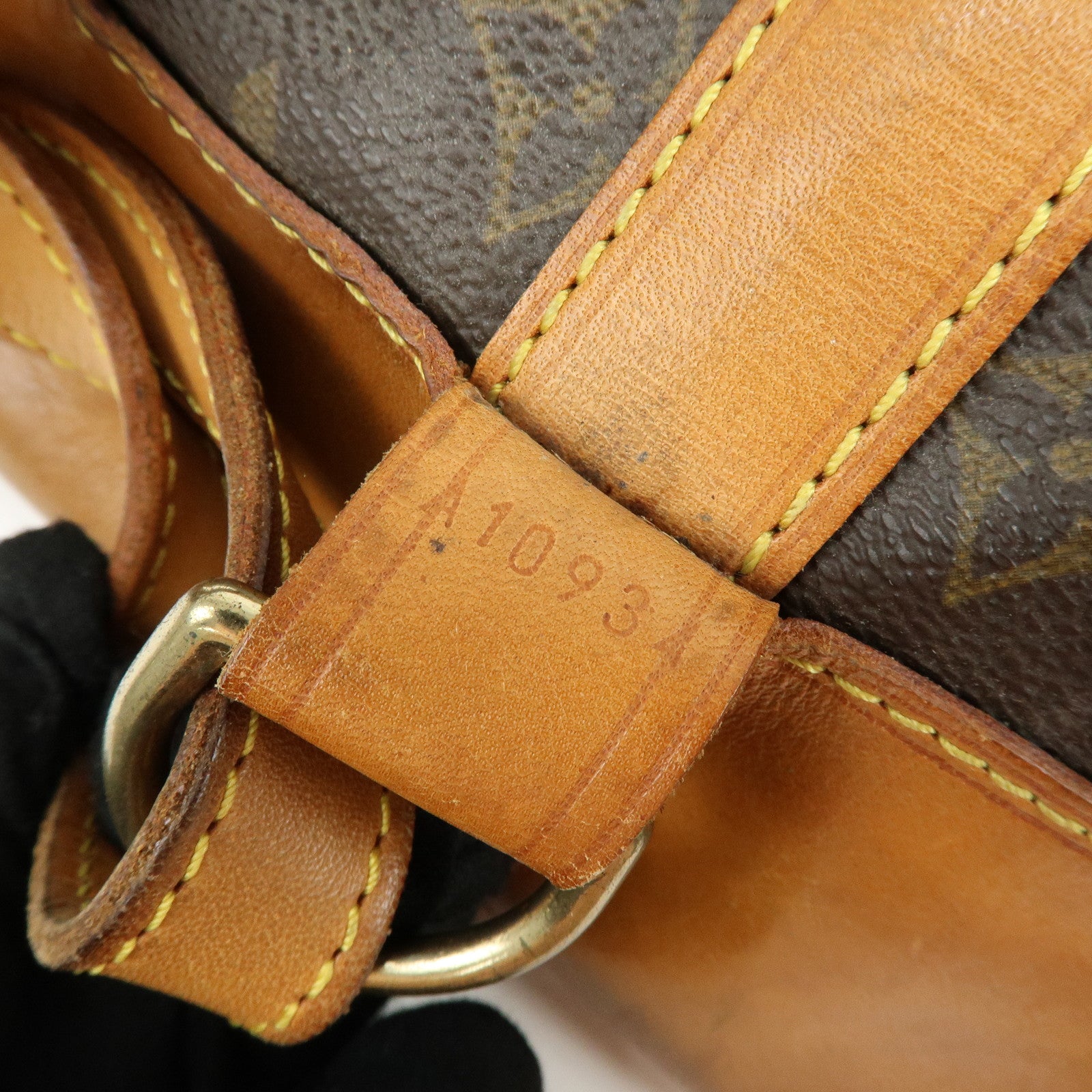 Louis Vuitton Monogram Randonnee GM Shoulder Bag Brown M42244