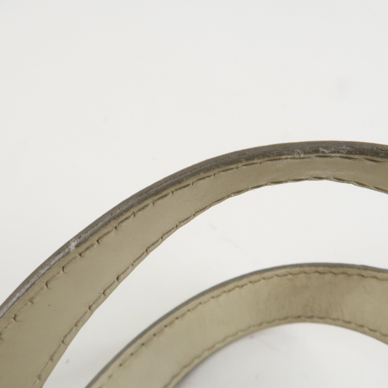 Louis Vuitton Epi Leather Soufflot Shoulder Bag Hand Bag Ivory White Used