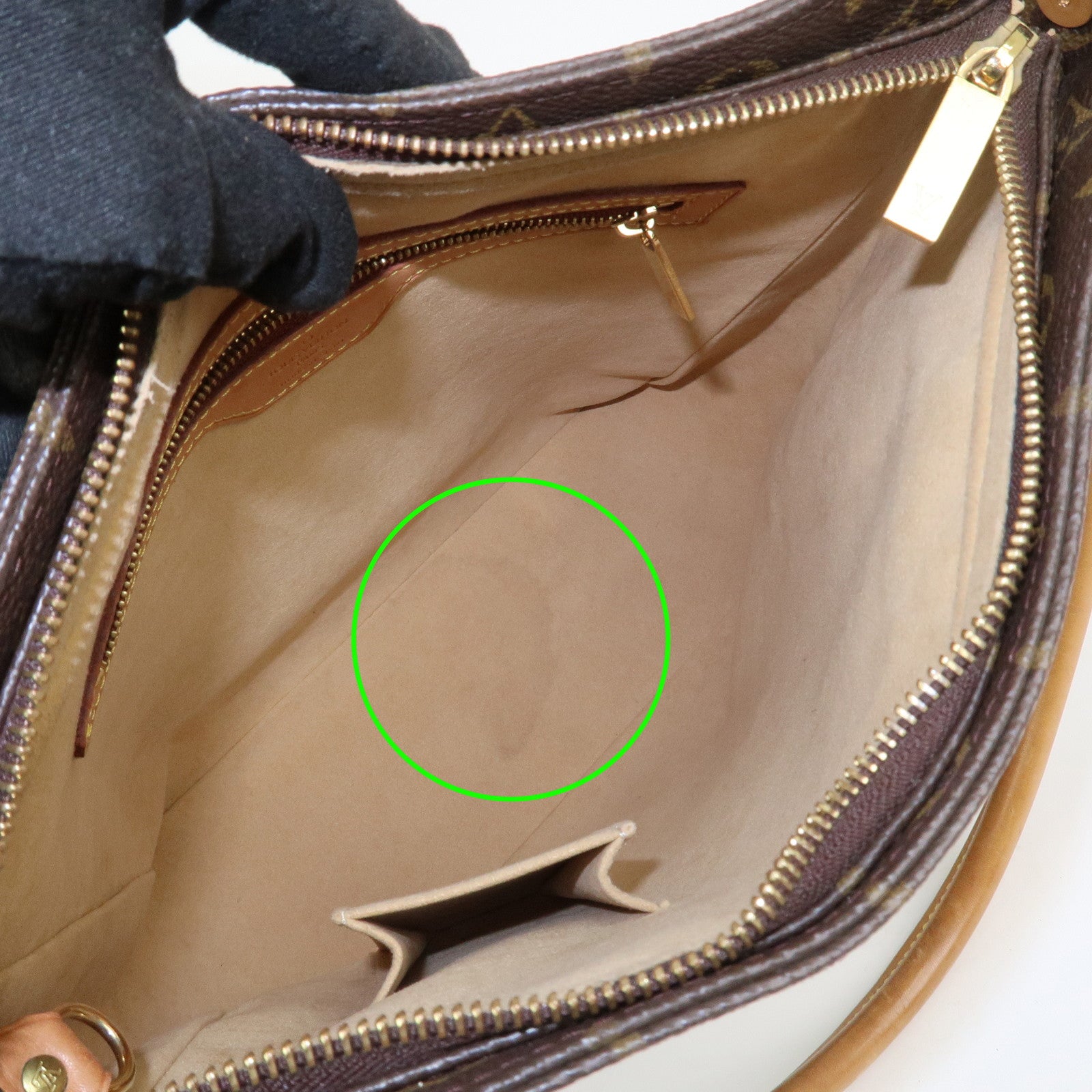 Louis Vuitton Monogram Looping GM Shoulder Bag Bown M51145