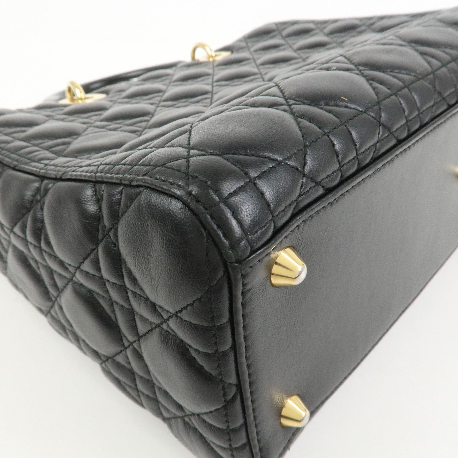 Christian Dior Cannage Lady Dior 2Way Hand Shoulder Bag CAL44560