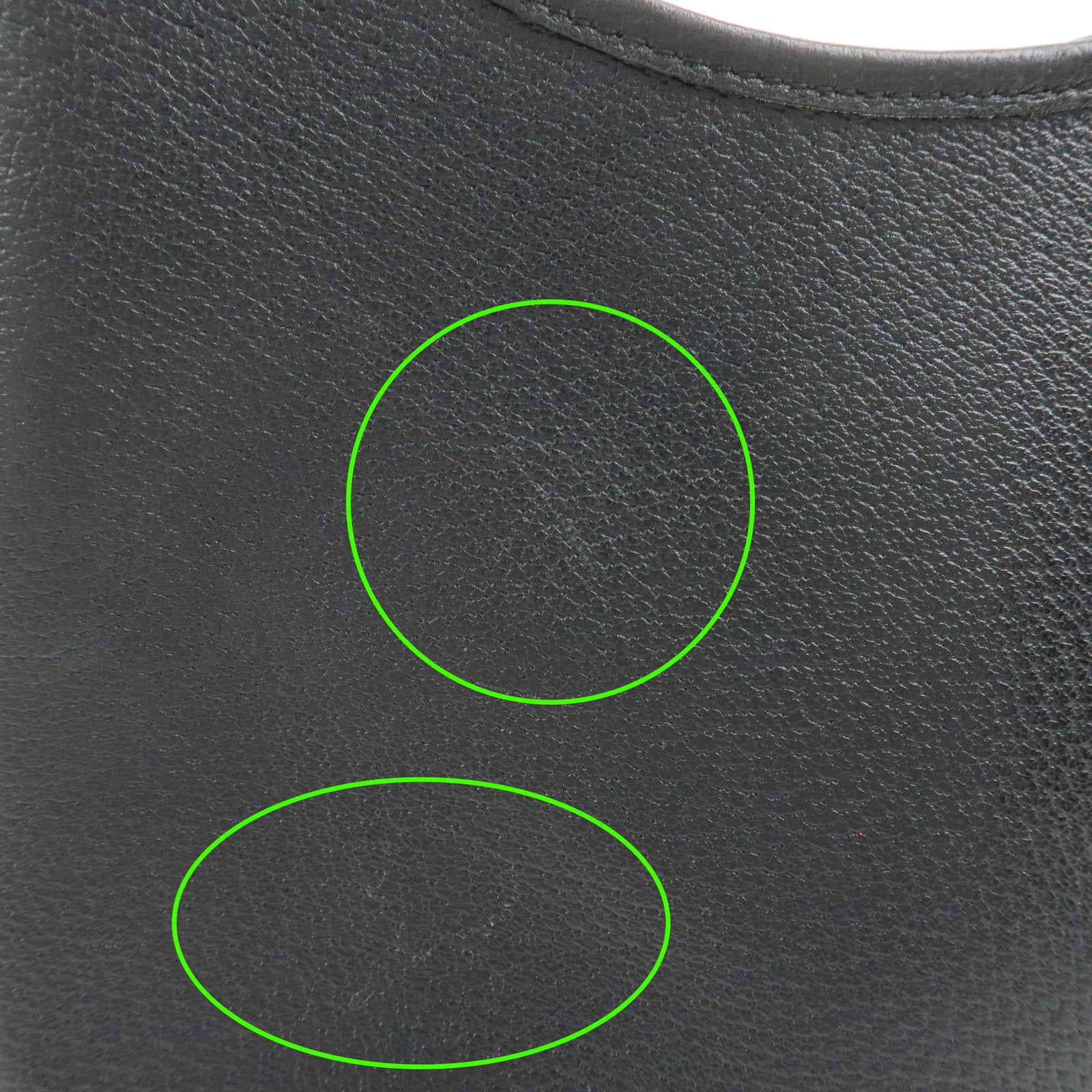 GUCCI Abbey GG Canvas Leather Shoulder Bag Black 130738