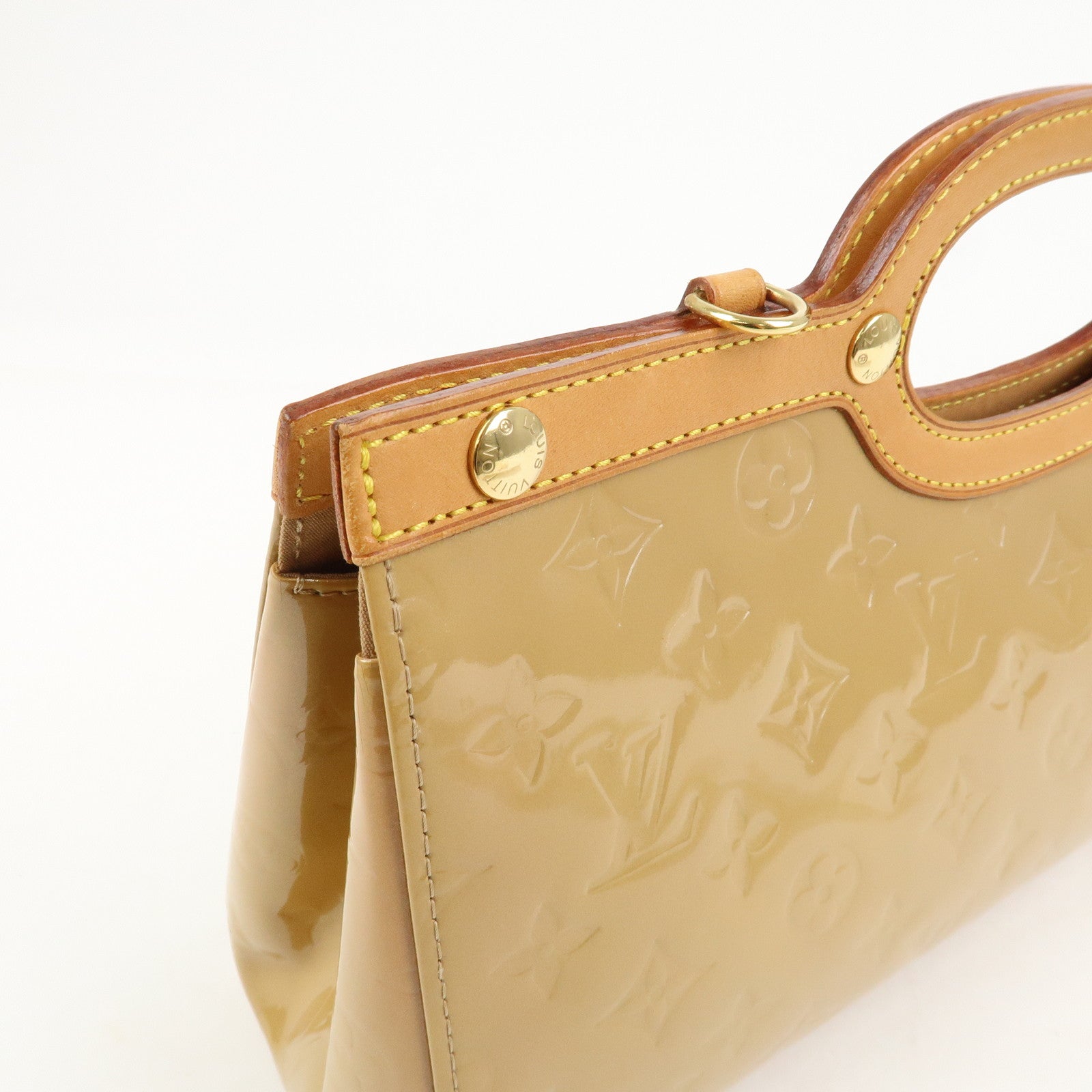 Louis Vuitton Monogram Vernis Roxbury Drive Bag Rose M91391