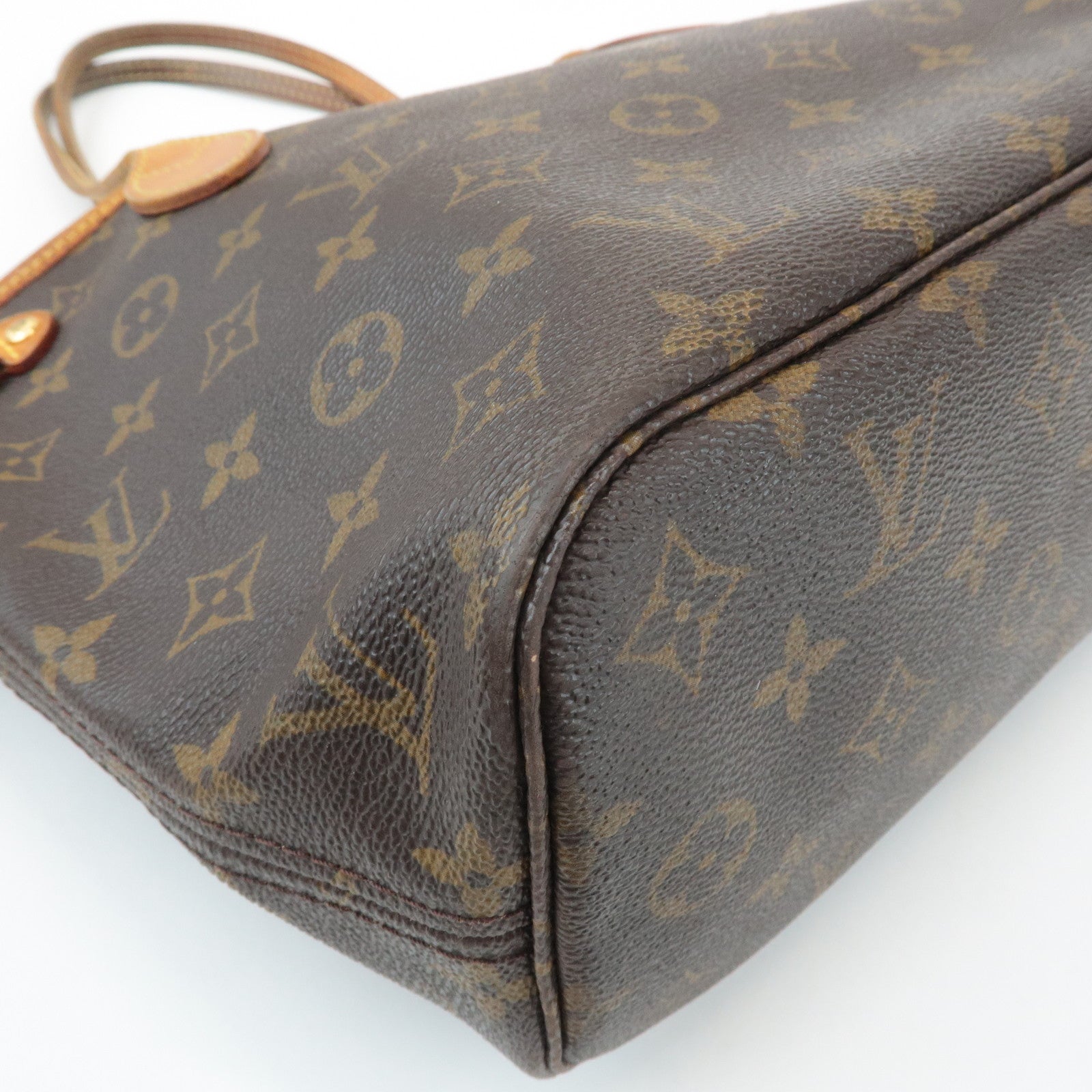 Louis Vuitton Monogram Neverfull PM Tote Bag Hand Bag M40155