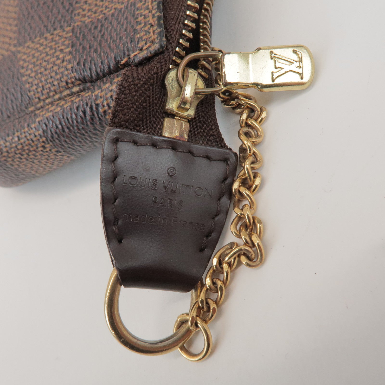 Louis Vuitton Damier Mini Pochette Accessoires Pouch N58009