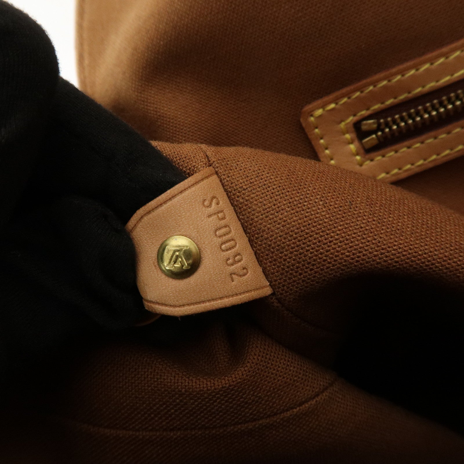 Louis Vuitton Monogram Abbesses Messenger Bag Brown M45257