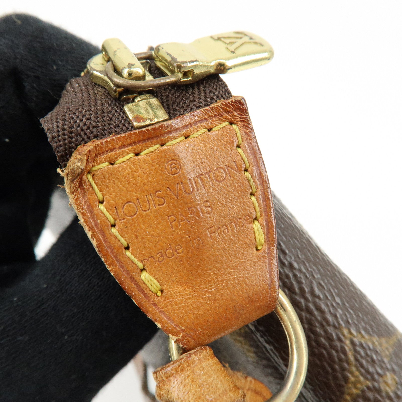 Louis Vuitton Monogram Pochette Accessoires Pouch Hand Bag M51980
