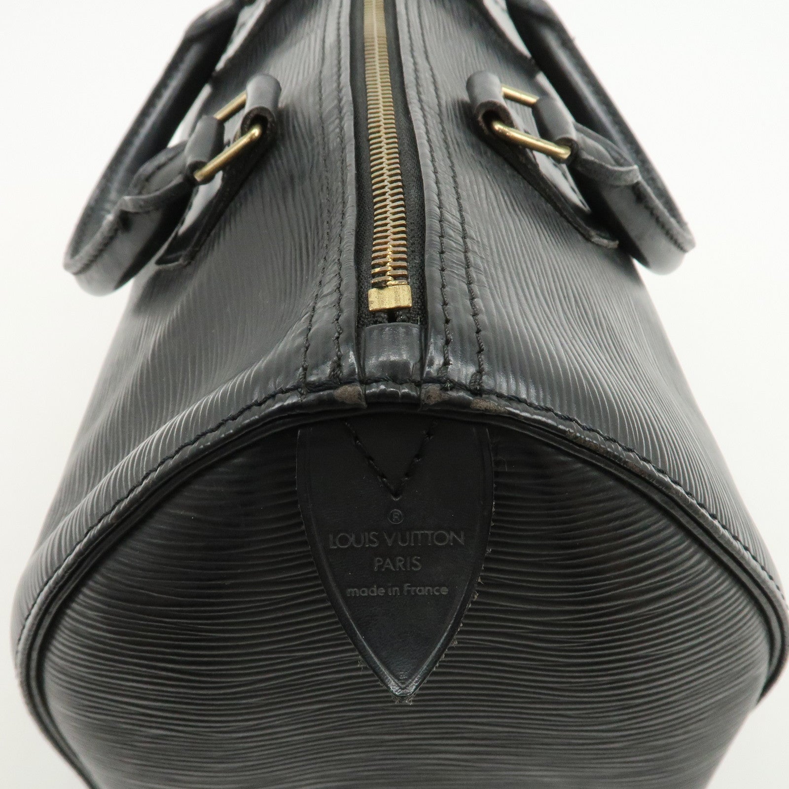 Louis Vuitton Epi Speedy 35 Boston Bag Hand Bag Noir Black M42992