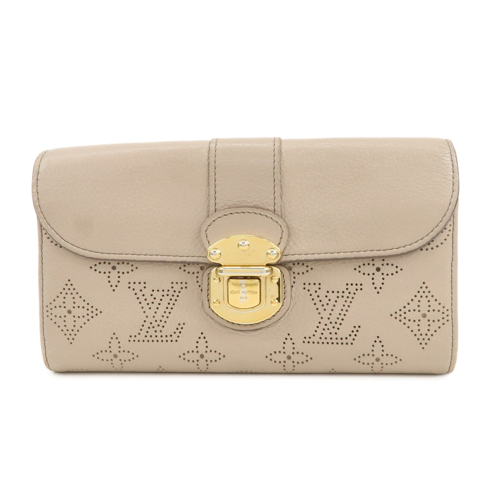 Louis Vuitton Monogram Mahina Portefeuille Iris Long Wallet M58094