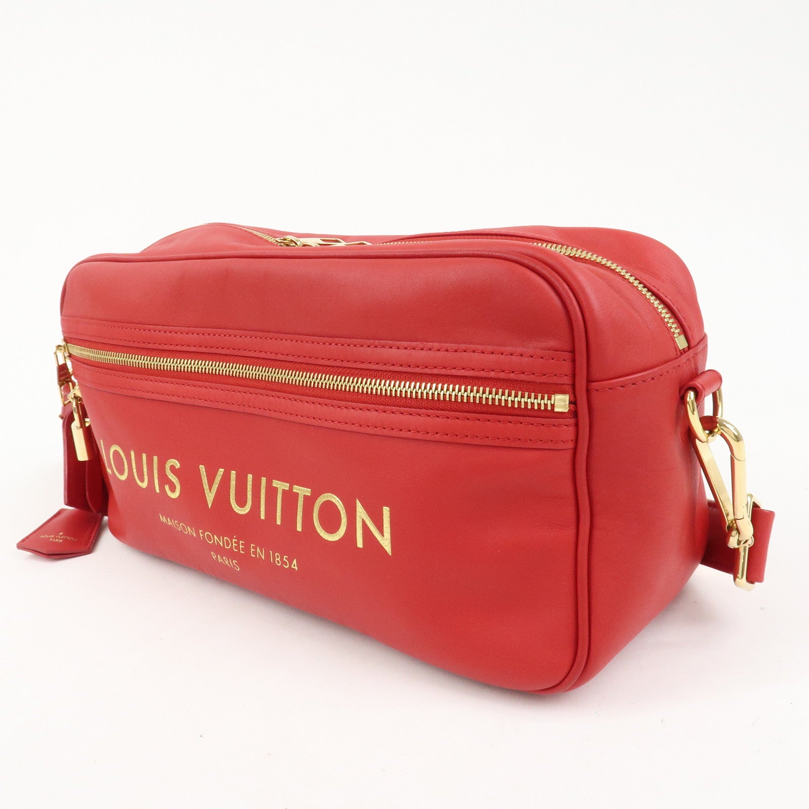 Louis Vuitton Paname Line Take Off Shoulder Bag Rouge M45511