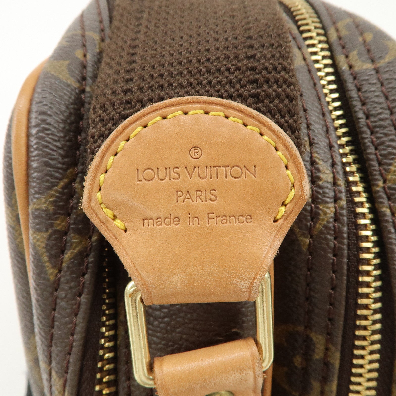 Louis Vuitton Monogram Reporter PM Shoulder Bag Brown M45254 Used