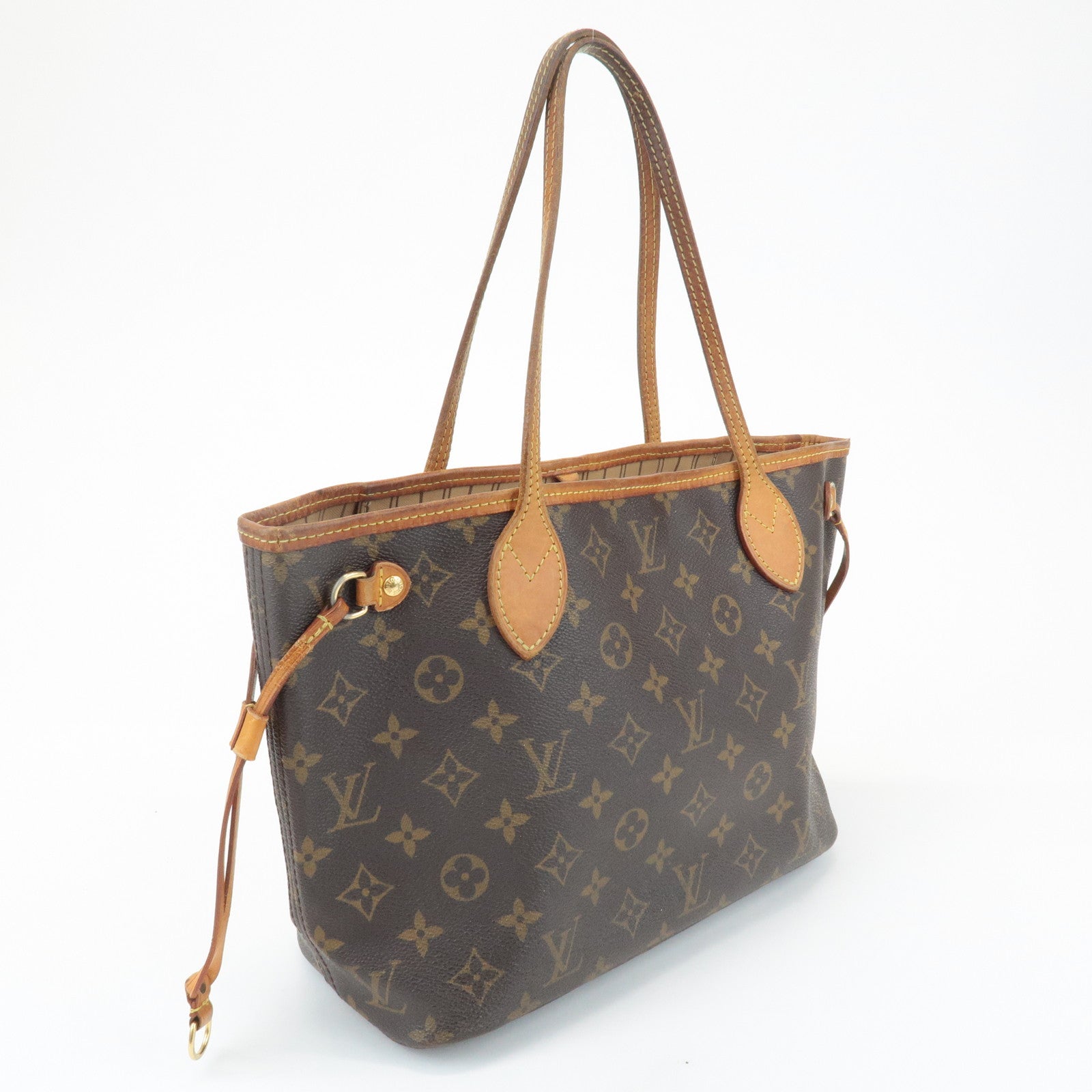 Louis Vuitton Monogram Neverfull PM Tote Bag Hand Bag M40155