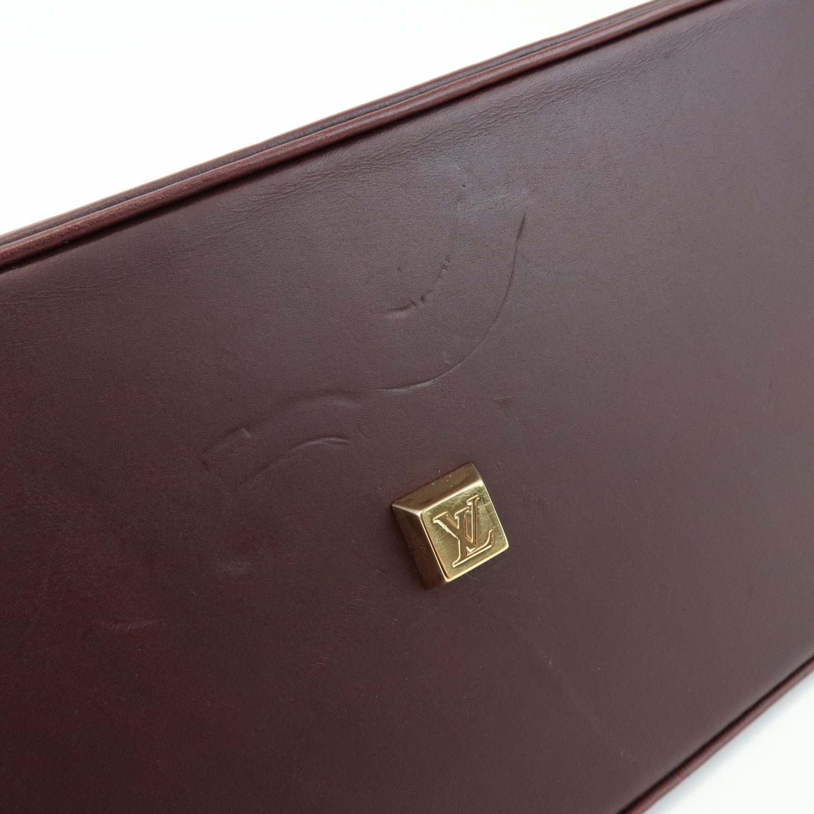 Louis Vuitton Monogram Mini Armaron Hand Bag Cerise M92207