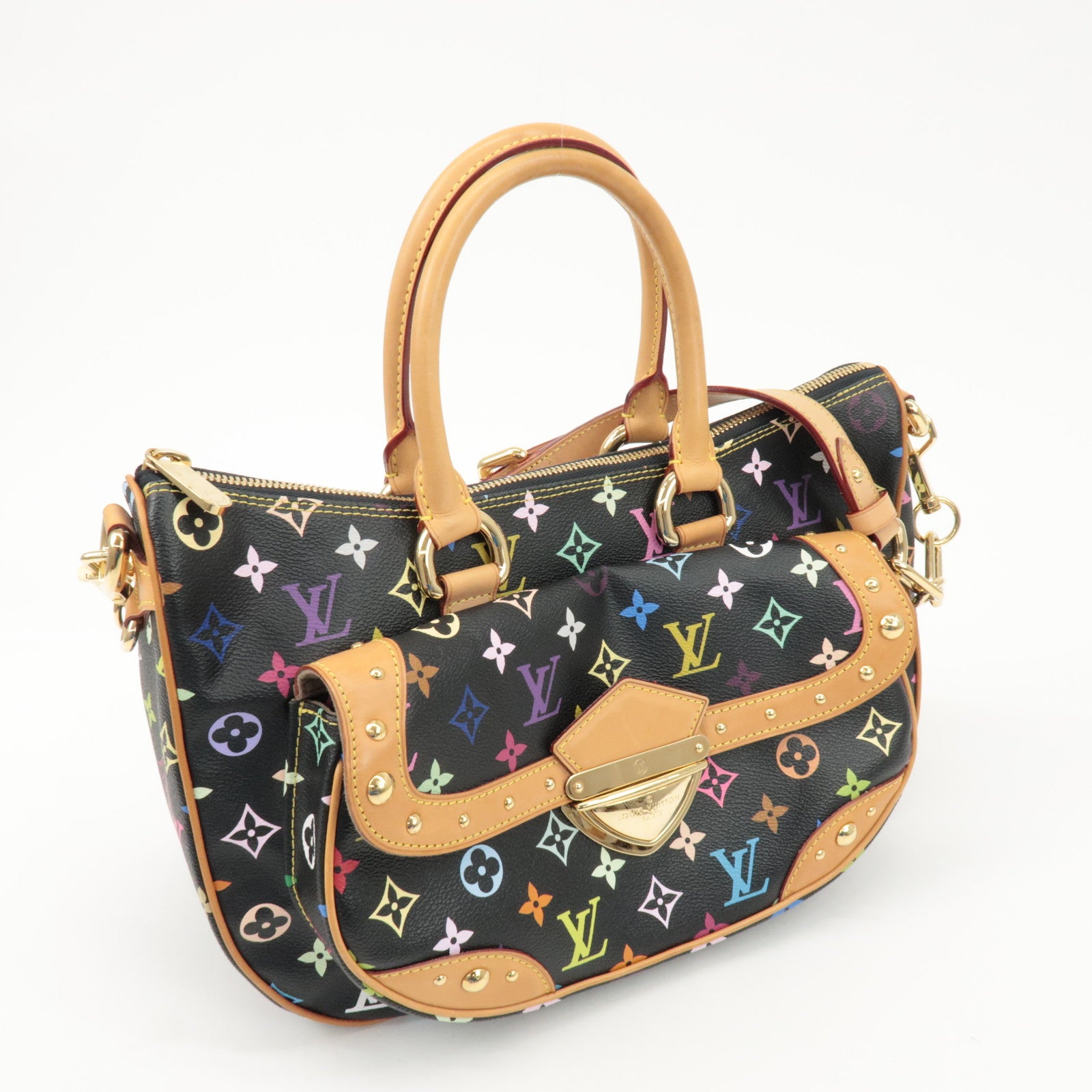 Louis Vuitton Monogram Multicolor Rita Shoulder Bag M40126 Used
