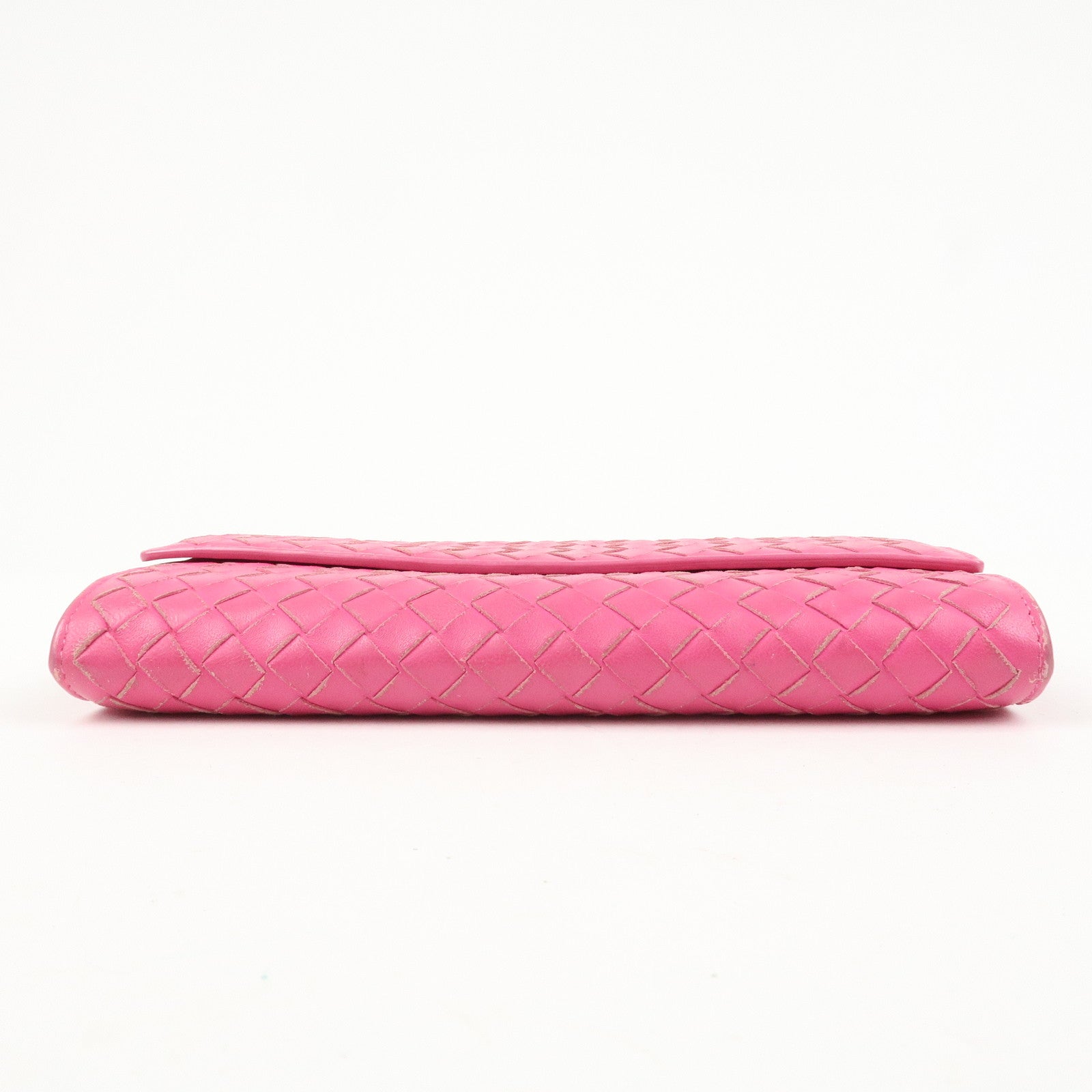 BOTTEGA VENETA Set Of 2 Intrecciato Leather Wallet 114076 150509
