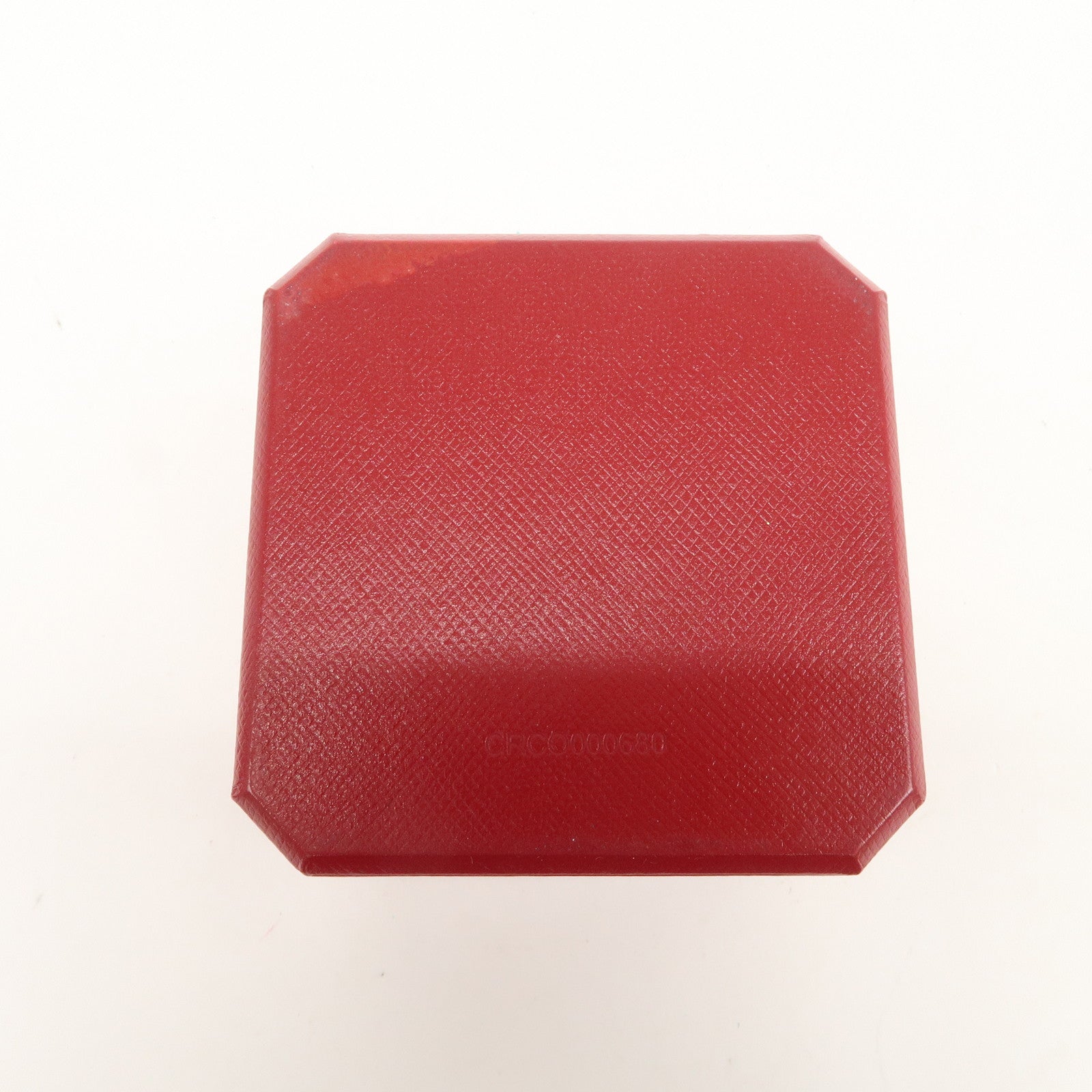 Cartier Set of 5 Jewelry Boxes Ring Boxes Red Gold