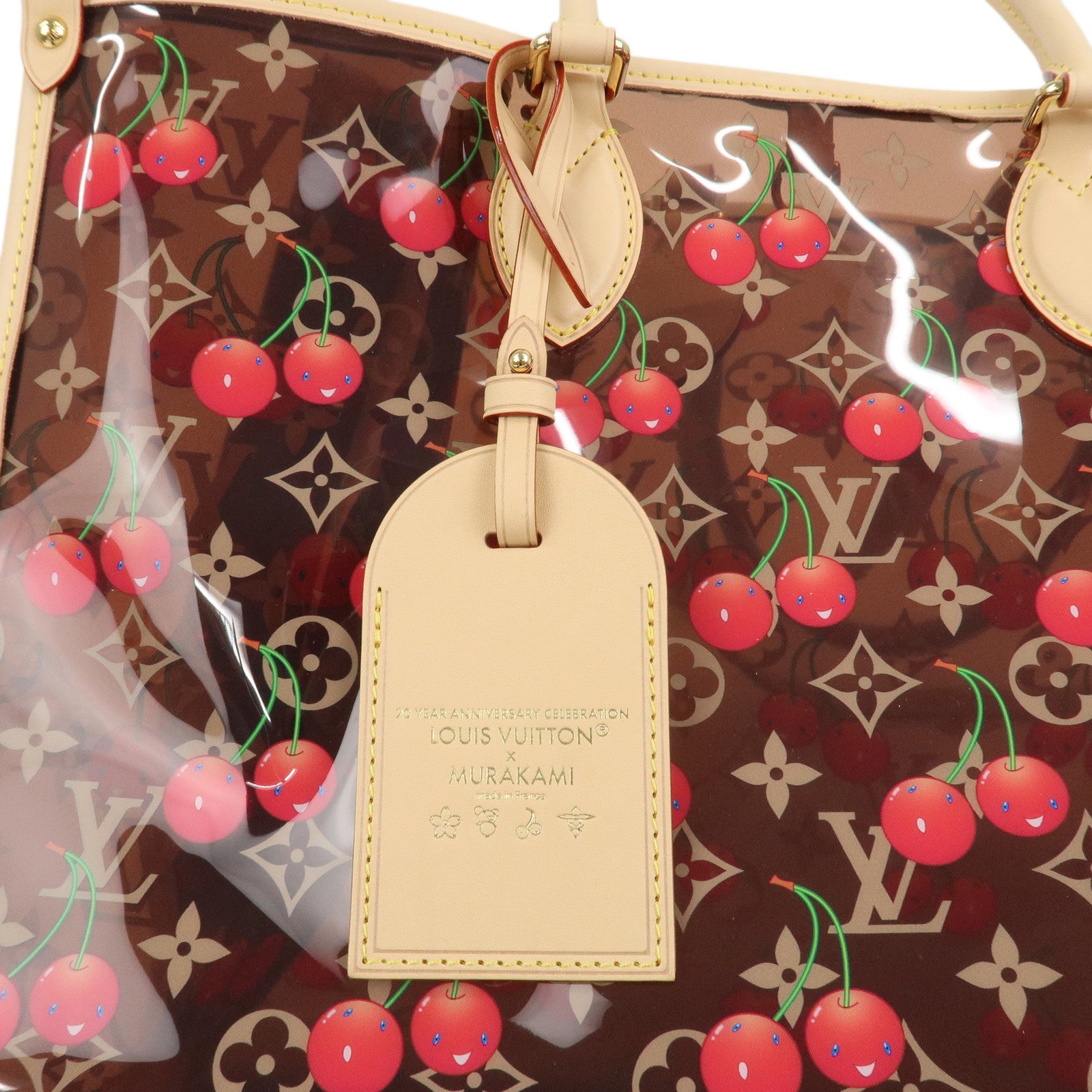 Louis Vuitton Monograml Cherry LV×TM OnTheGo GM Hand Bag M14306