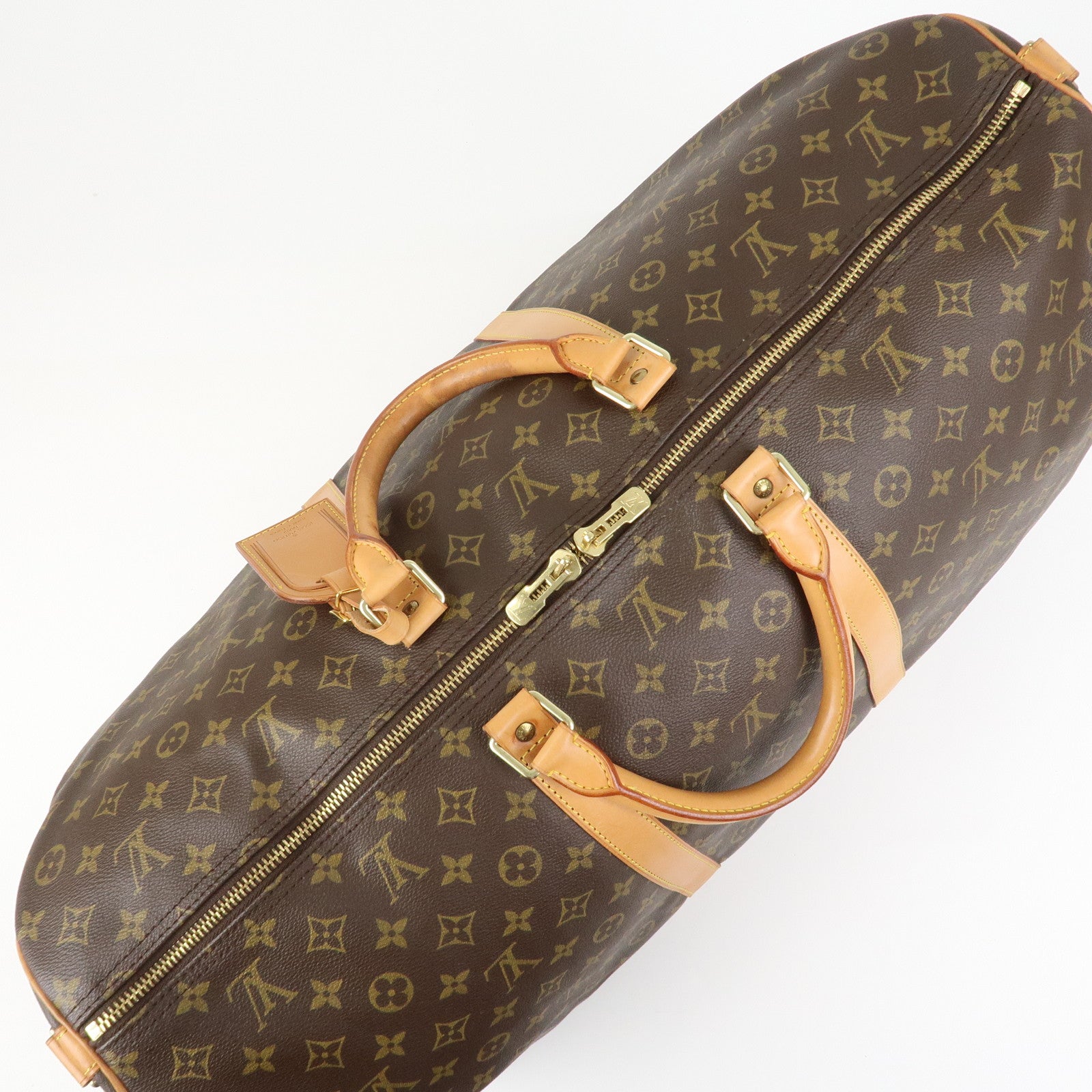 Louis Vuitton Monogram Keep All Bandouliere 60 Boston Bag M41412