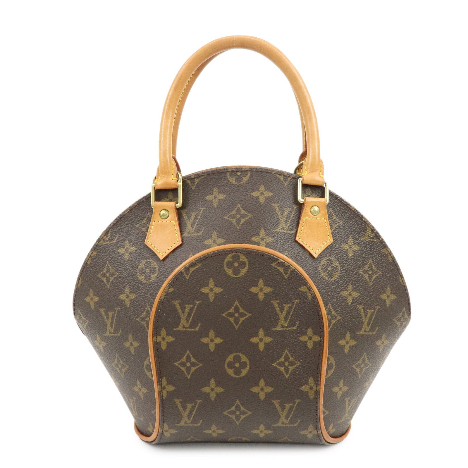 Louis Vuitton Monogram Ellipse PM Hand Bag Brown M51127