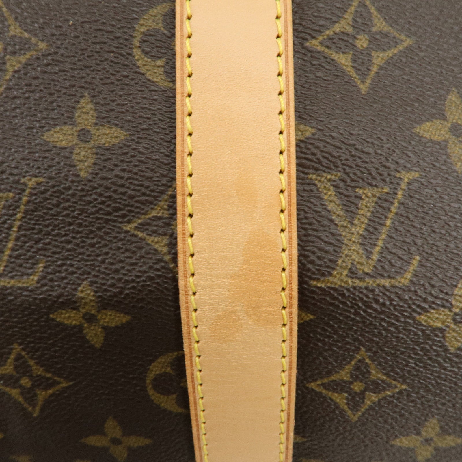 Louis Vuitton Monogram Keep All Bandouliere 50 Boston Bag M41416