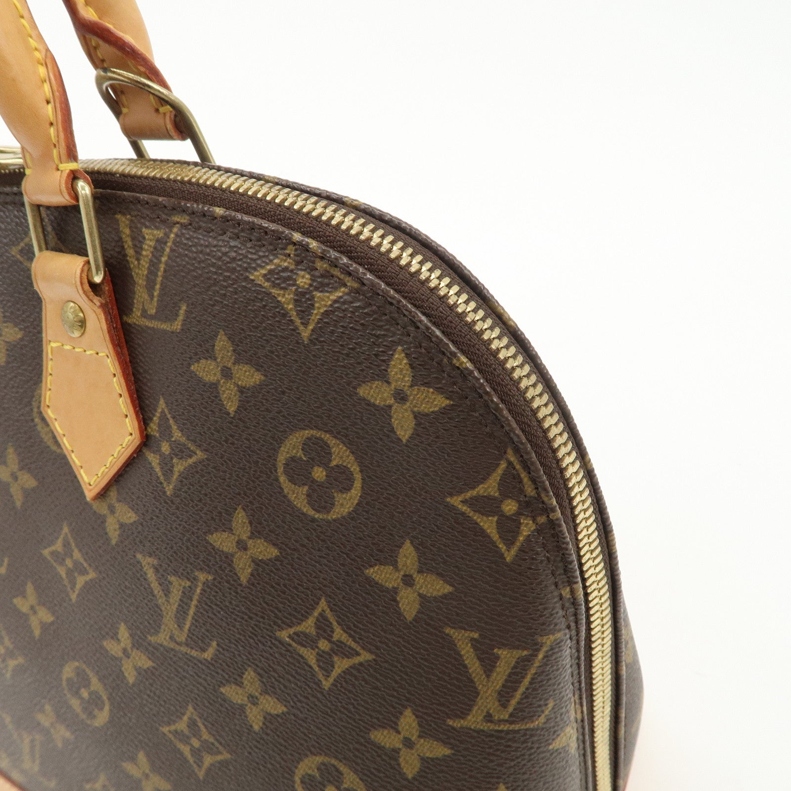 Louis Vuitton Monogram Alma Hand Bag Brown M51130