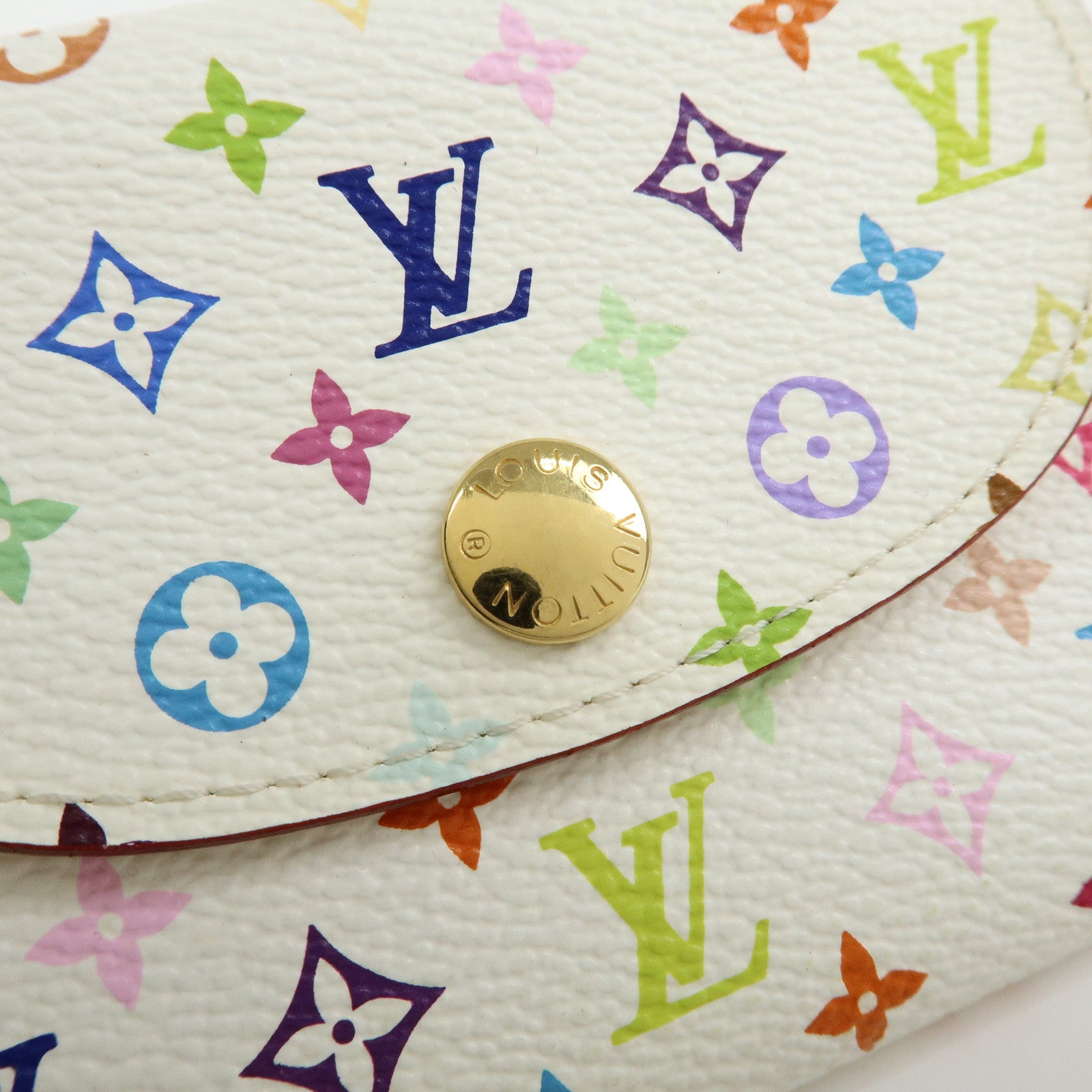Louis Vuitton Monogram Multicolor Enveloppe Carte de Visite M66557